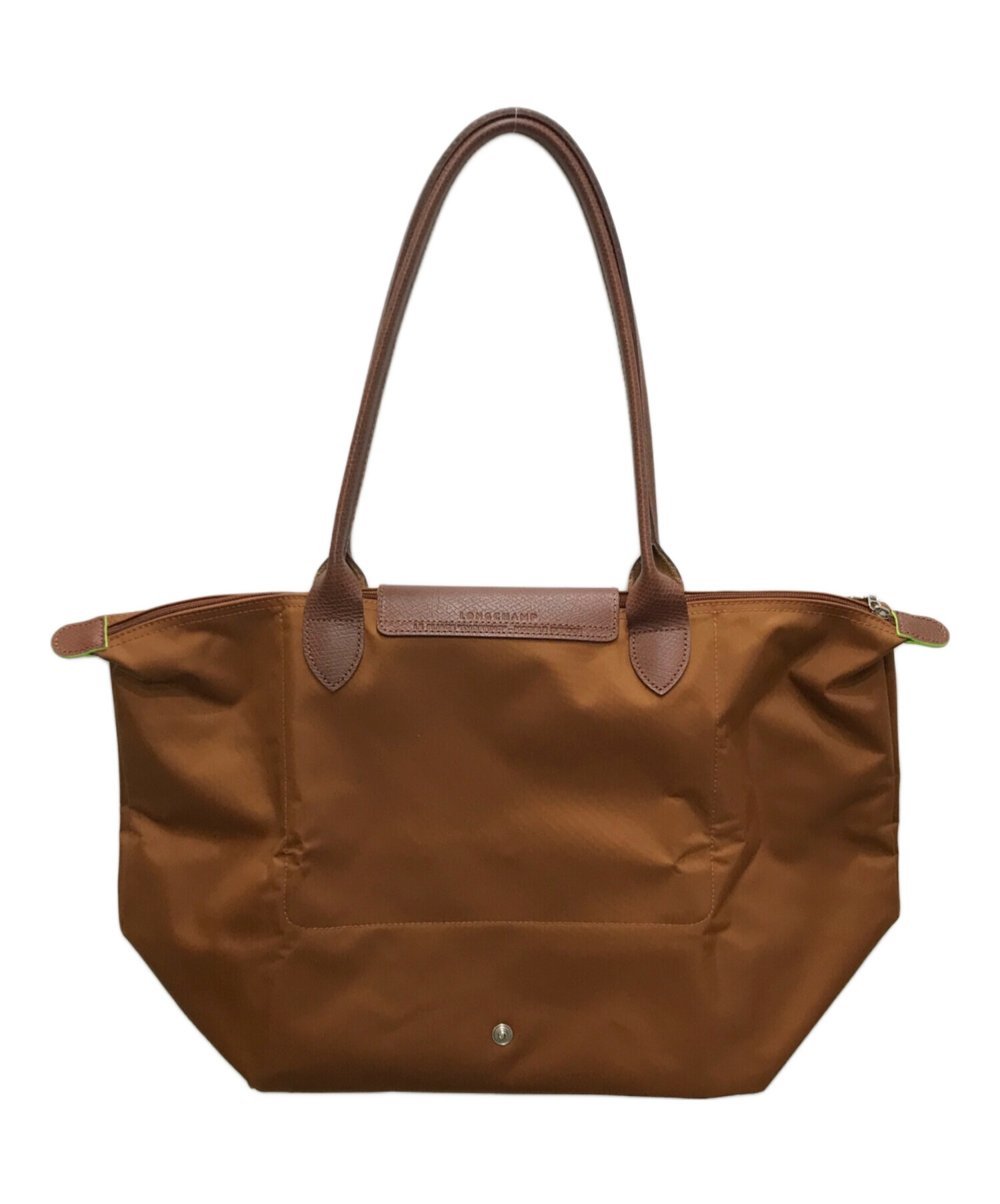 中古・古着通販】LONGCHAMP (ロンシャン) ル プリアージュ グリーン L ショルダーバッグ コニャック（ブラウン）｜ブランド・古着通販  トレファク公式【TREFAC FASHION】スマホサイト