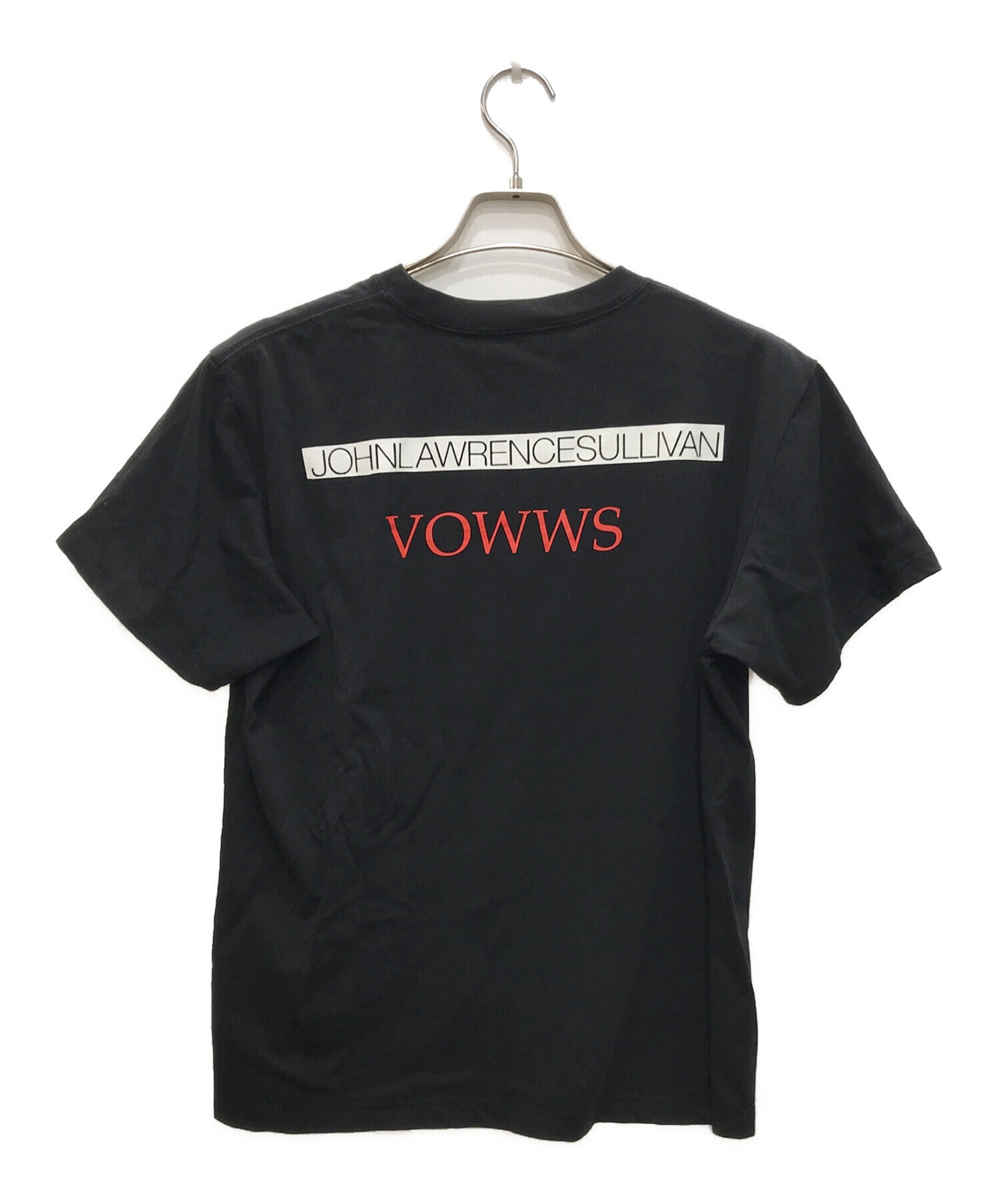 中古・古着通販】JOHN LAWRENCE SULLIVAN (ジョンローレンスサリバン) VOWWS コラボTシャツ ブラック  サイズ:S｜ブランド・古着通販 トレファク公式【TREFAC FASHION】スマホサイト