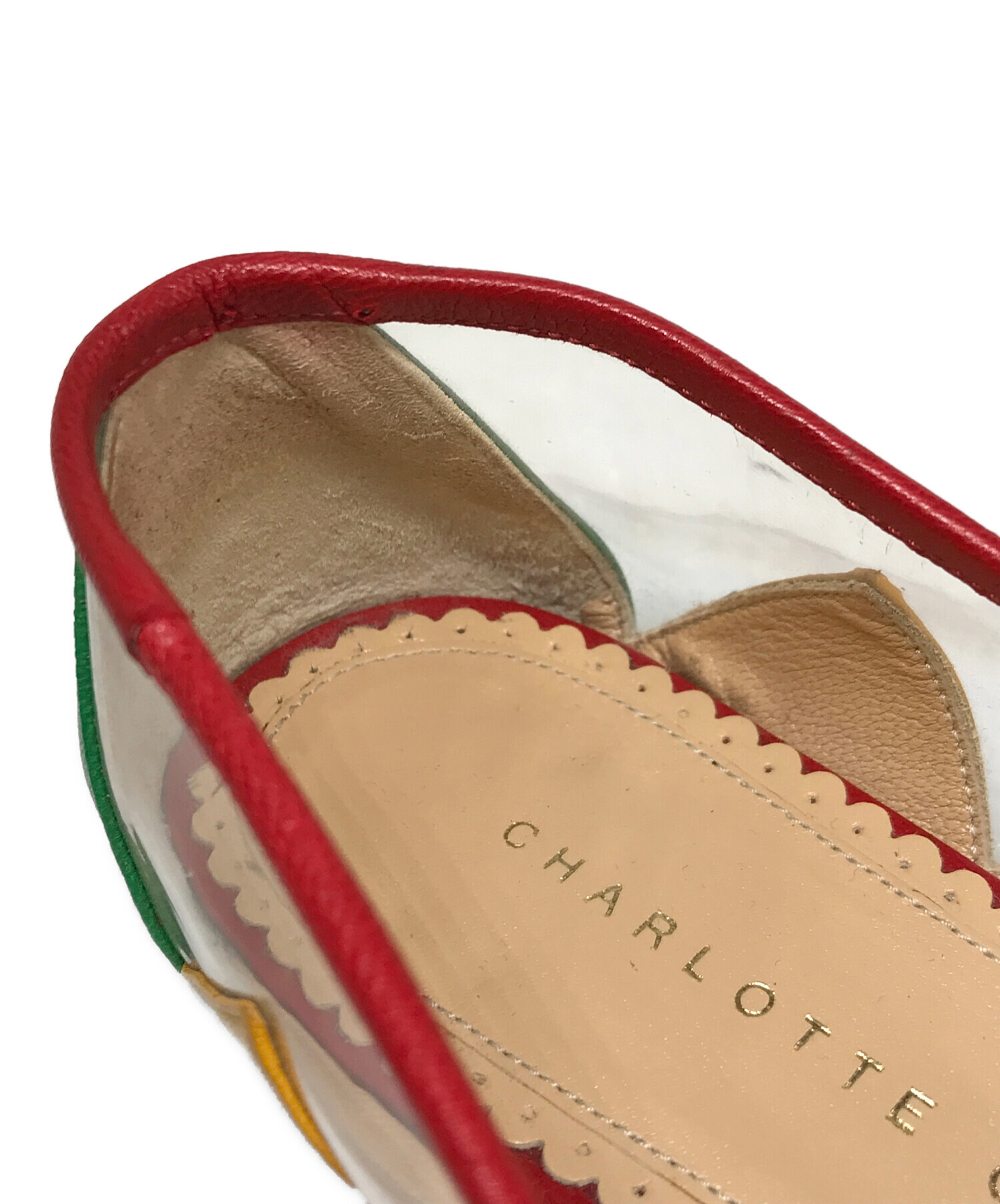 中古・古着通販】charlotte olympia (シャーロットオリンピア) フラットパンプス マルチカラー サイズ:36｜ブランド・古着通販  トレファク公式【TREFAC FASHION】スマホサイト