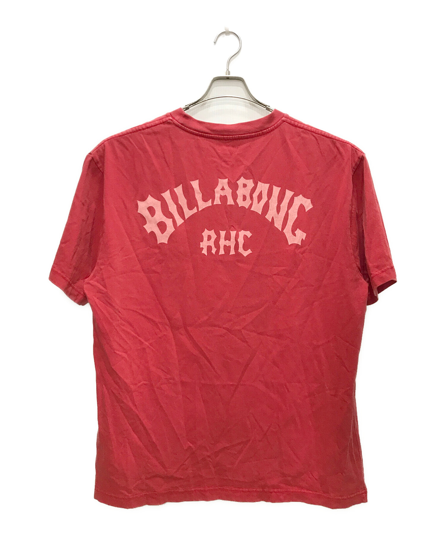 中古・古着通販】RHC Ron Herman (アールエイチシー ロンハーマン) Billabong (ビラボン) 別注プリントTシャツ(クラック加工)  レッド サイズ:XL｜ブランド・古着通販 トレファク公式【TREFAC FASHION】スマホサイト