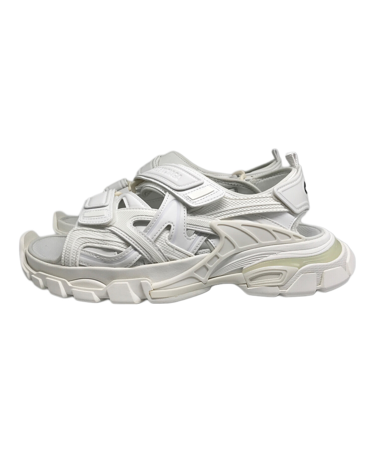 中古・古着通販】BALENCIAGA (バレンシアガ) トラックサンダル/TRACK SANDAL ホワイト  サイズ:JPN27.5/EUR42/UK8/USA9｜ブランド・古着通販 トレファク公式【TREFAC FASHION】スマホサイト