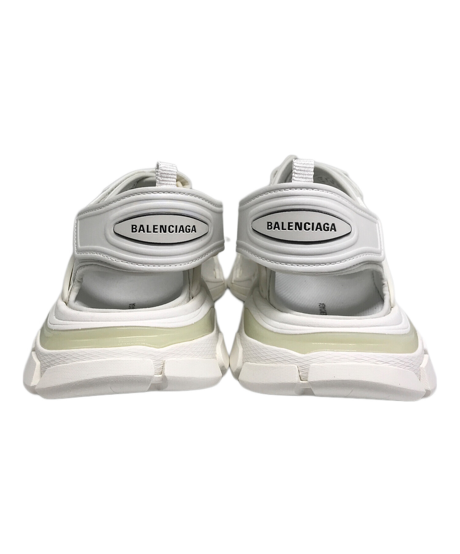 中古・古着通販】BALENCIAGA (バレンシアガ) トラックサンダル/TRACK SANDAL ホワイト  サイズ:JPN27.5/EUR42/UK8/USA9｜ブランド・古着通販 トレファク公式【TREFAC FASHION】スマホサイト