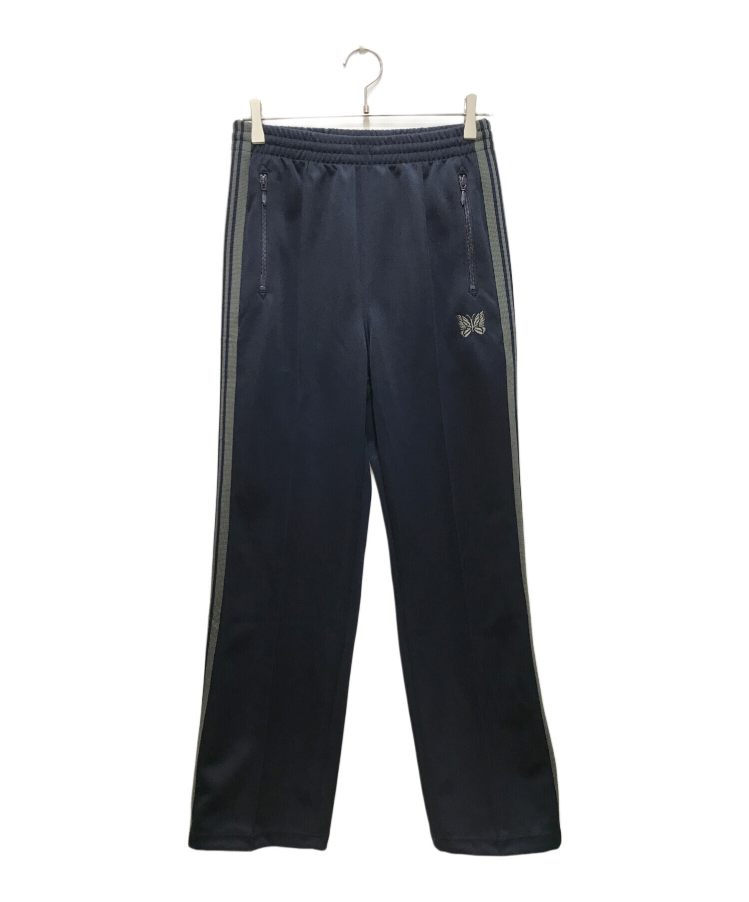 中古・古着通販】Needles (ニードルズ) 別注 EX TRACK PANT POLY SMOOTH/別注トラックパンツ ネイビー  サイズ:XS｜ブランド・古着通販 トレファク公式【TREFAC FASHION】スマホサイト