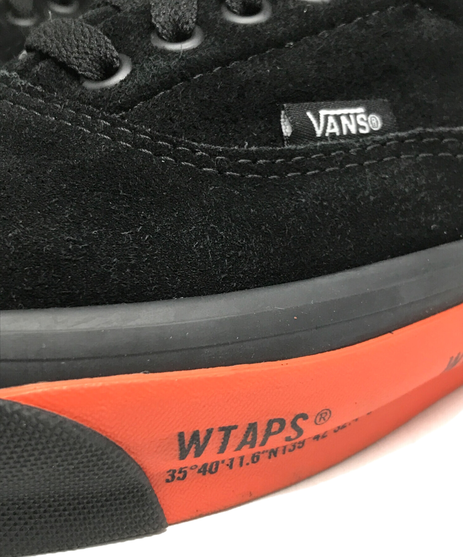 中古・古着通販】VANS (バンズ) WTAPS (ダブルタップス) VAULT OG ERA LX/コラボスニーカー ブラック×オレンジ  サイズ:28.5｜ブランド・古着通販 トレファク公式【TREFAC FASHION】スマホサイト