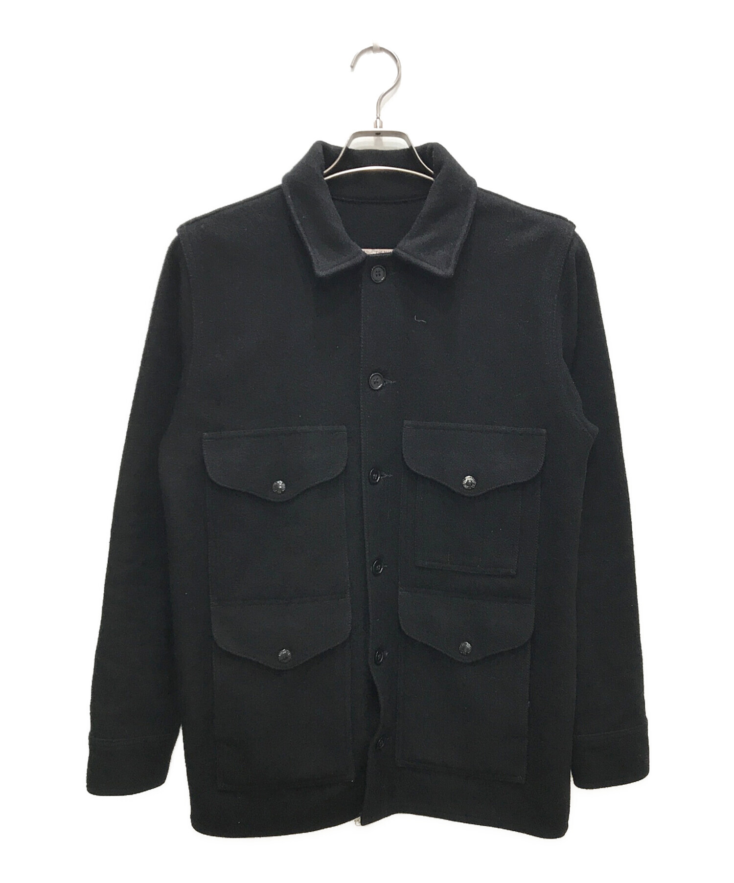 中古・古着通販】FILSON GARMENT (フィルソン ガーメント) シングルマッキーノジャケット ブラック サイズ:36｜ブランド・古着通販  トレファク公式【TREFAC FASHION】スマホサイト