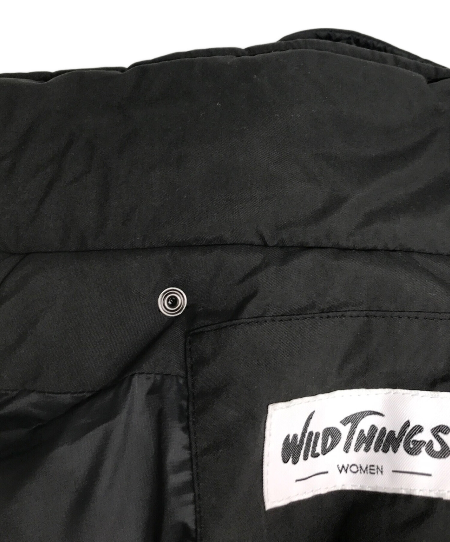 中古・古着通販】WILD THINGS (ワイルドシングス) PUFF JACKET/パフジャケット ブラック サイズ:S｜ブランド・古着通販  トレファク公式【TREFAC FASHION】スマホサイト