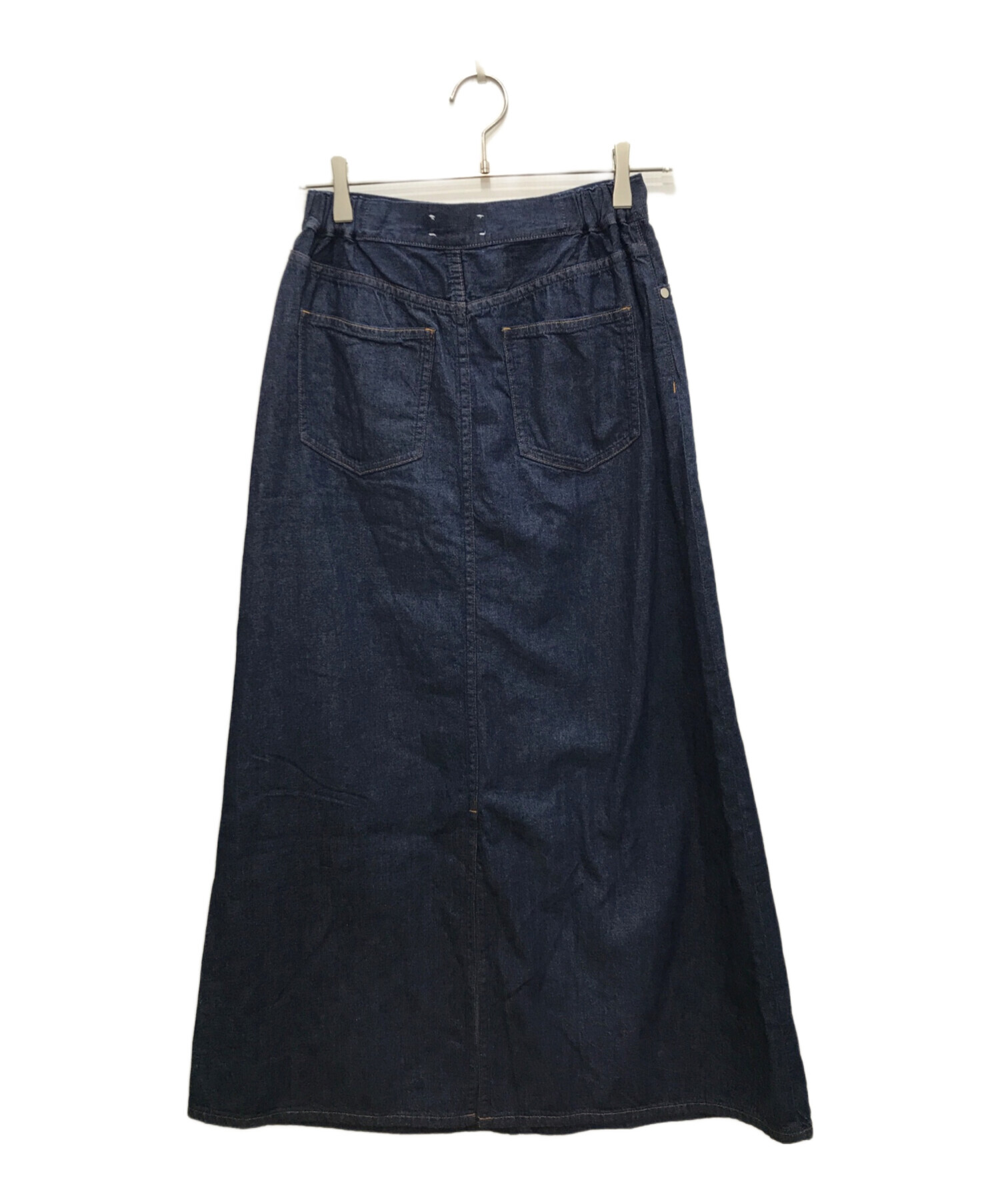 upper hights (アッパーハイツ) THE LAZY SKIRT/デニムスカート インディゴ サイズ:24 未使用品