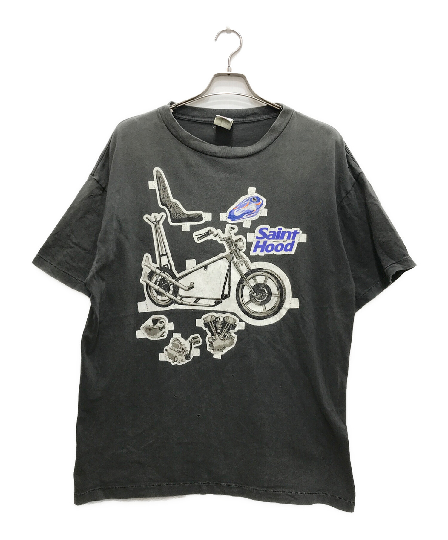 中古・古着通販】SAINT MICHAEL (セントマイケル) NEIGHBORHOOD (ネイバーフッド) STHD SS TEE/BIKE/ コラボTシャツ ブラック サイズ:XL｜ブランド・古着通販 トレファク公式【TREFAC FASHION】スマホサイト