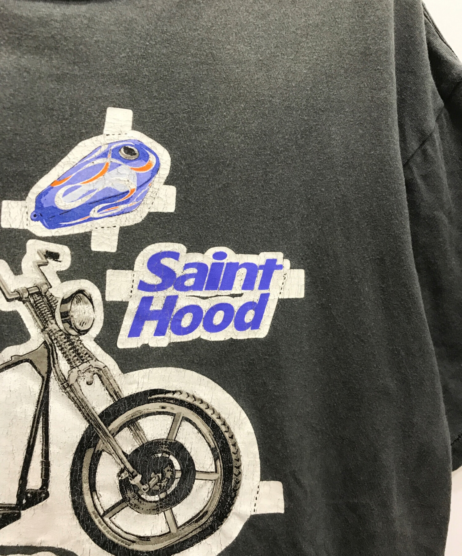 中古・古着通販】SAINT MICHAEL (セントマイケル) NEIGHBORHOOD (ネイバーフッド) STHD SS TEE/BIKE/ コラボTシャツ ブラック サイズ:XL｜ブランド・古着通販 トレファク公式【TREFAC FASHION】スマホサイト