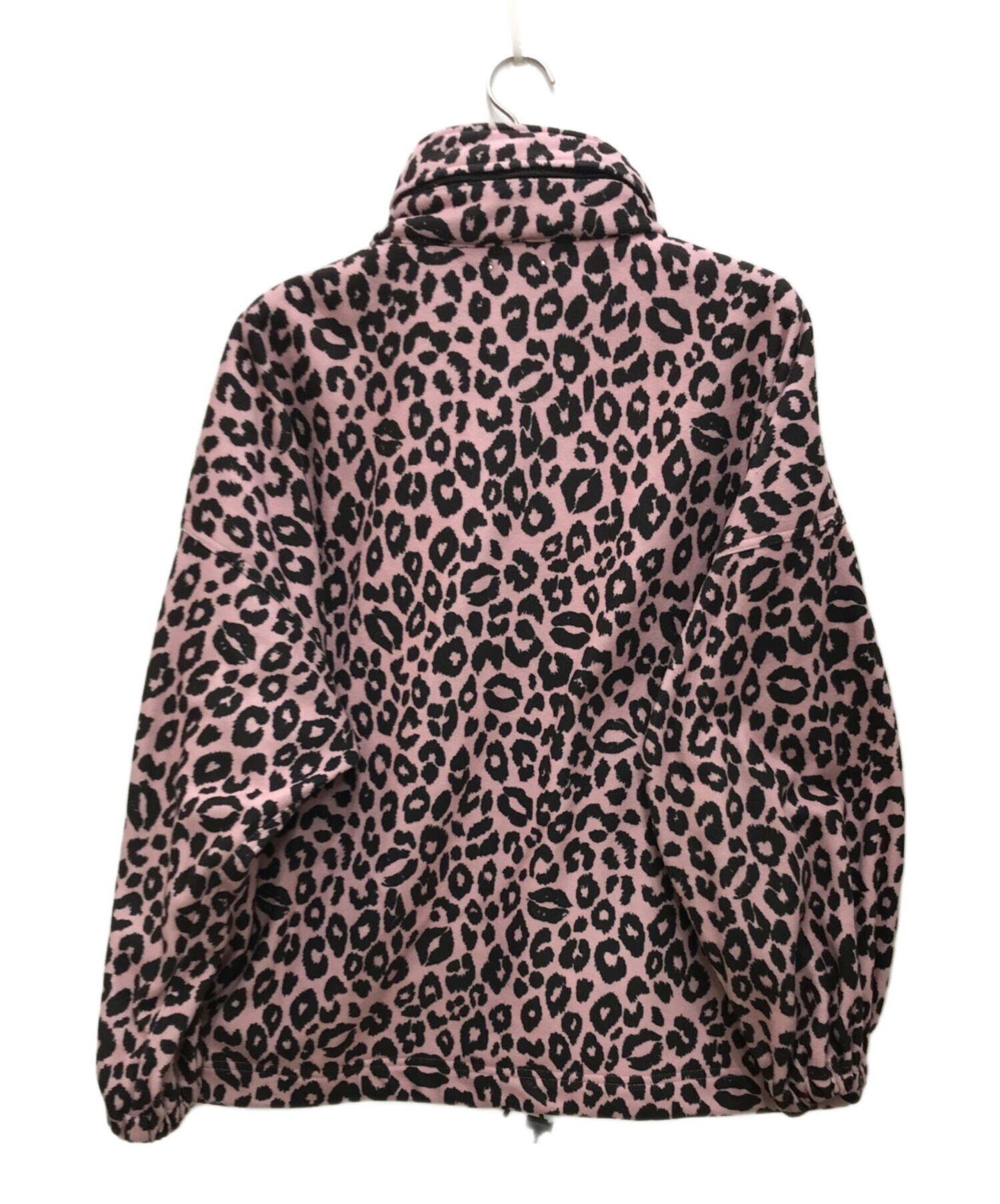 中古・古着通販】MINEDENIM (マインデニム) Lips Leopard Fleece Big BZ/リップスレオパードフリースビッグジャケット  ブラック×ピンク サイズ:2｜ブランド・古着通販 トレファク公式【TREFAC FASHION】スマホサイト