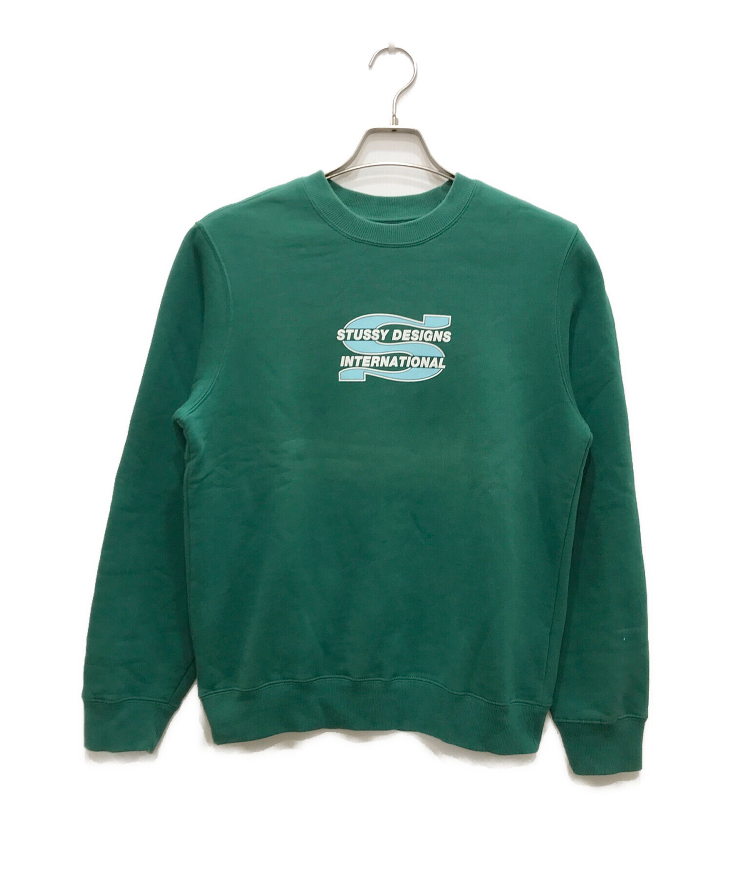 stussy スウェット 緑 安い