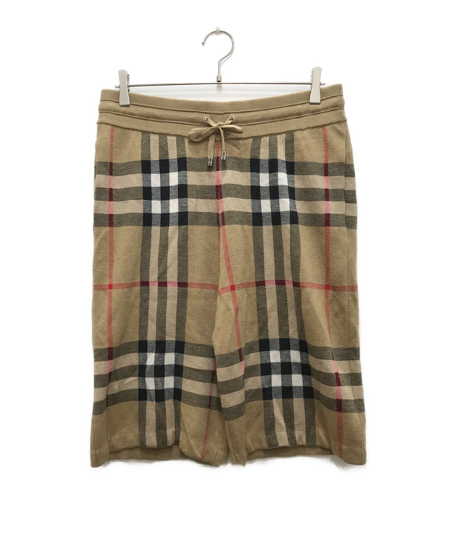 中古・古着通販】BURBERRY LONDON (バーバリーロンドン) CHECK SILK WOOL JACQUARD SHORTS/ チェックシルクウールジャガードショーツ ブラウン サイズ:M｜ブランド・古着通販 トレファク公式【TREFAC FASHION】スマホサイト