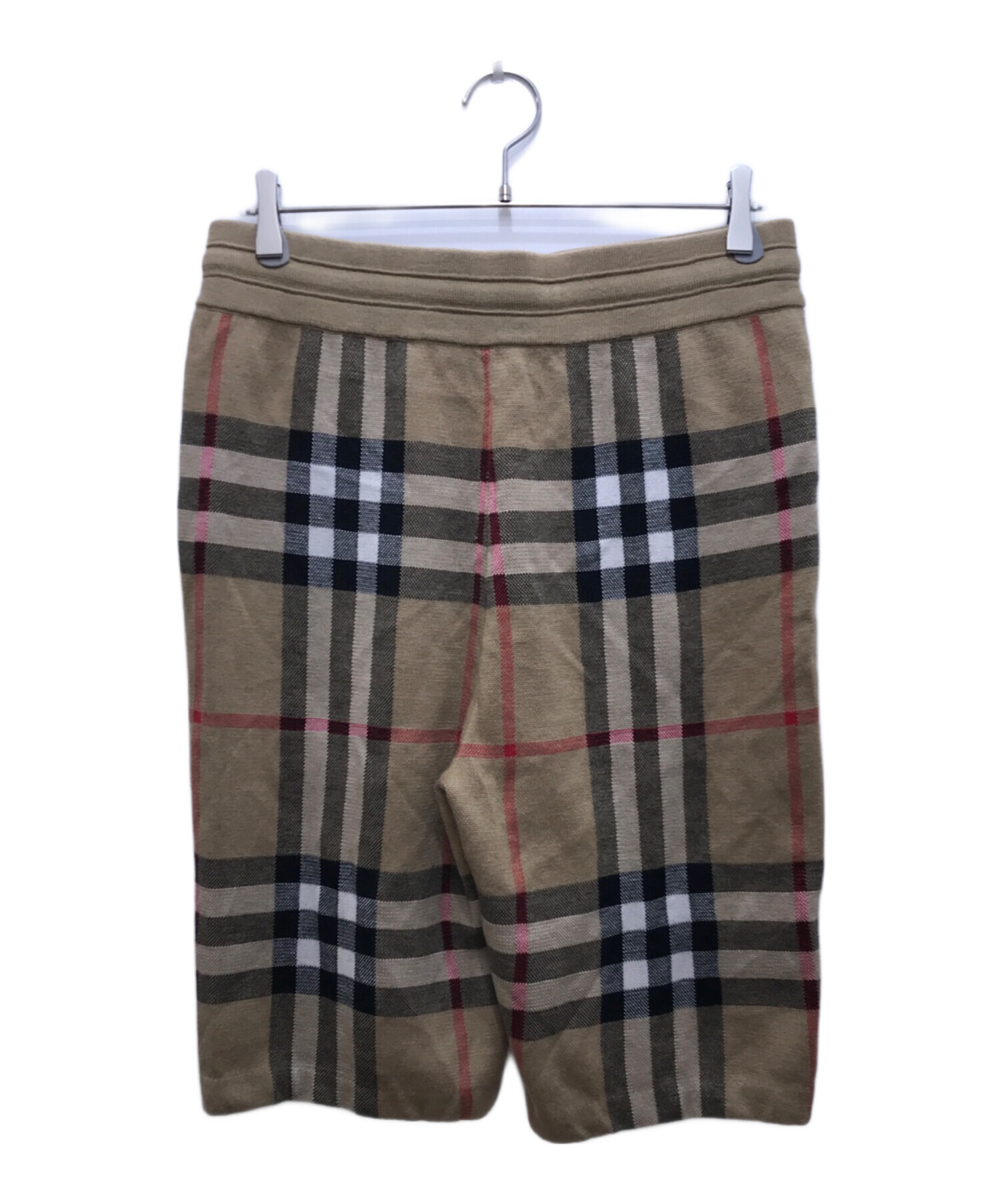 中古・古着通販】BURBERRY LONDON (バーバリーロンドン) CHECK SILK WOOL JACQUARD SHORTS/ チェックシルクウールジャガードショーツ ブラウン サイズ:M｜ブランド・古着通販 トレファク公式【TREFAC FASHION】スマホサイト