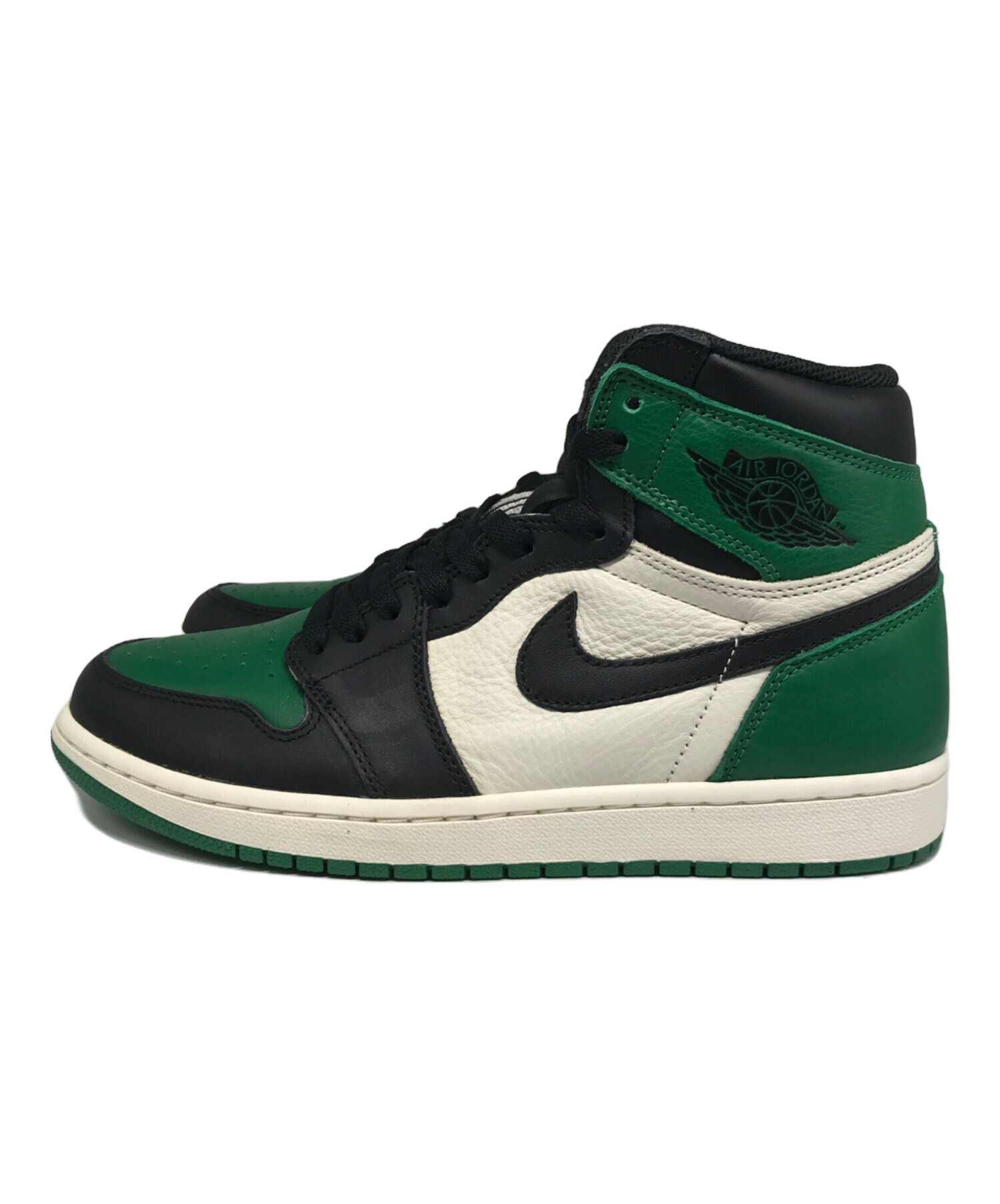 中古・古着通販】NIKE (ナイキ) AIR JORDAN 1 RETRO HIGH OG/エア ジョーダン 1 レトロ ハイ オージー パイングリーン  グリーン サイズ:27cm/US9/UK8/EUR42.5｜ブランド・古着通販 トレファク公式【TREFAC FASHION】スマホサイト