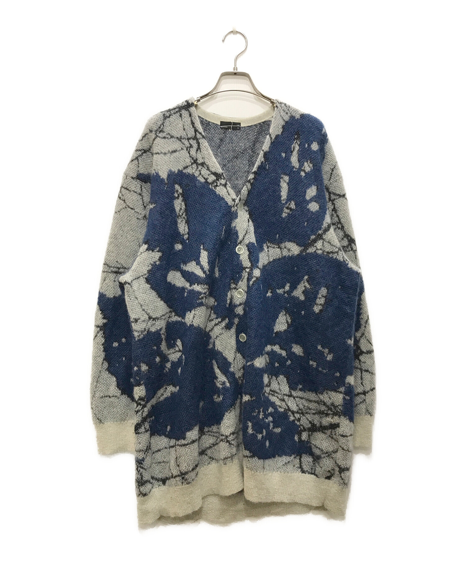 中古・古着通販】LAD MUSICIAN (ラッドミュージシャン) Long Cardigan/ロングカーディガン ブルー  サイズ:44｜ブランド・古着通販 トレファク公式【TREFAC FASHION】スマホサイト