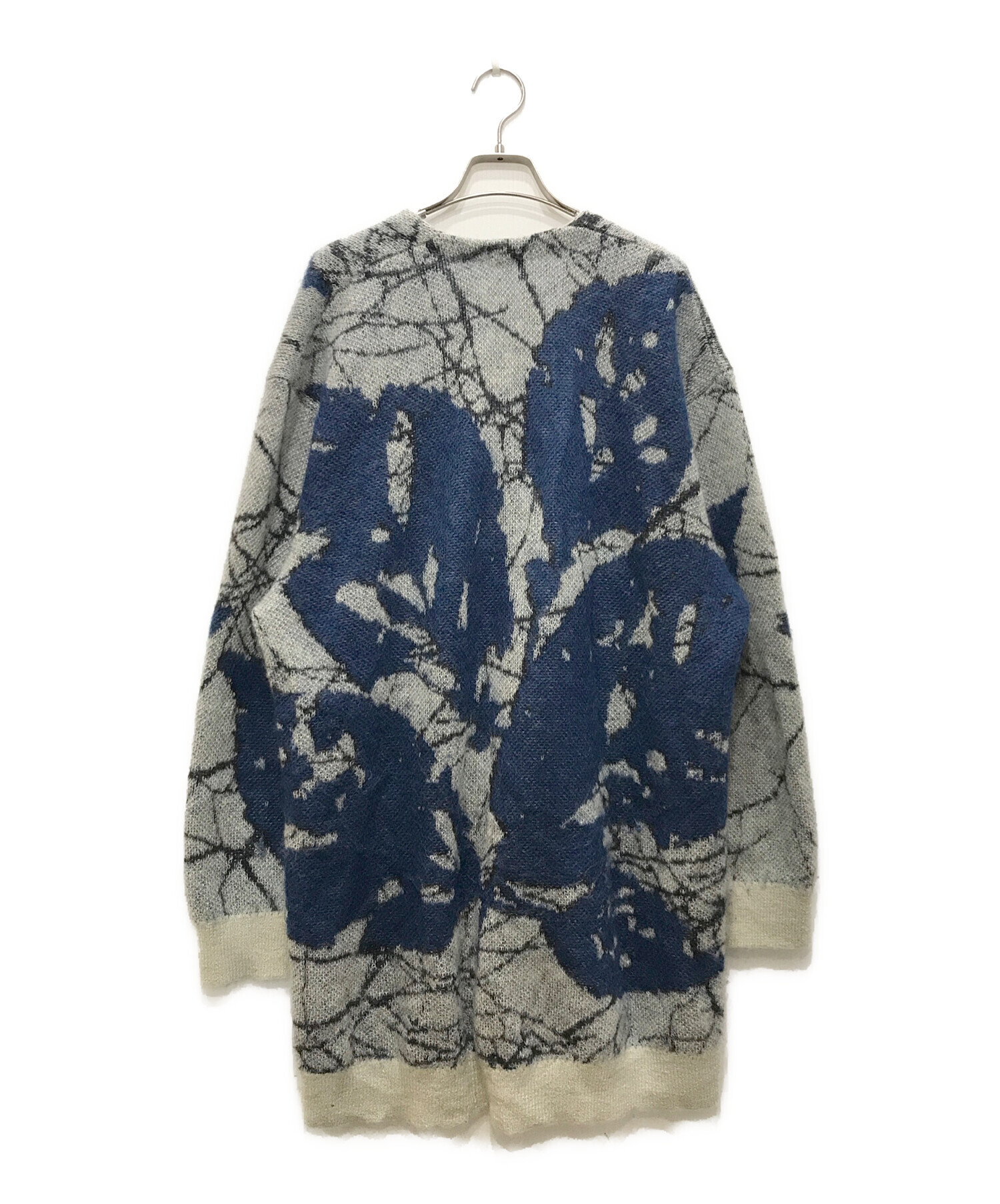 中古・古着通販】LAD MUSICIAN (ラッドミュージシャン) Long Cardigan/ロングカーディガン ブルー  サイズ:44｜ブランド・古着通販 トレファク公式【TREFAC FASHION】スマホサイト