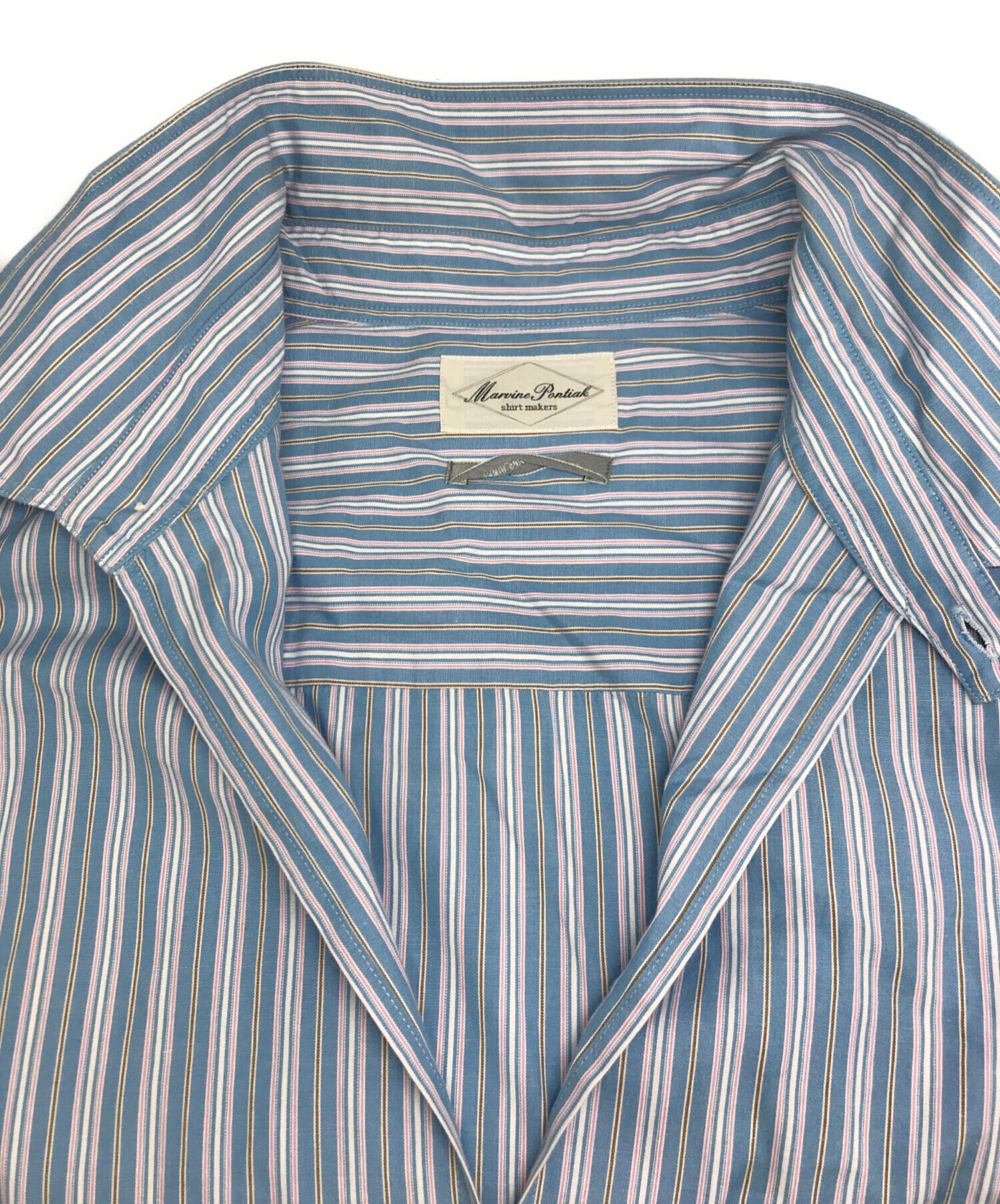 中古・古着通販】Marvine Pontiak Shirt Makers (マーヴィンポンティアックシャツメイカーズ) Skipper SH  C/スキッパーシャツ スカイブルー サイズ:ONE SIZE｜ブランド・古着通販 トレファク公式【TREFAC FASHION】スマホサイト