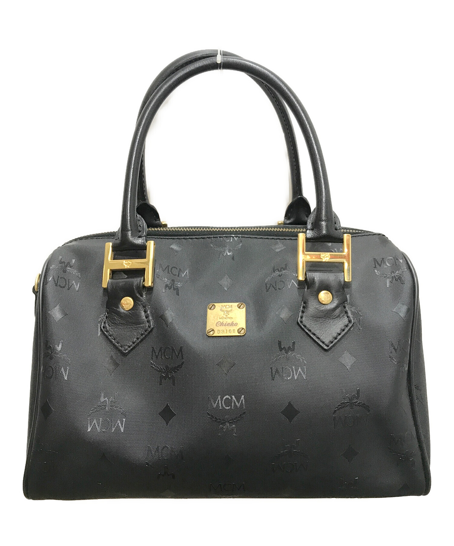 中古・古着通販】MCM (エムシーエム) 2WAYミニボストンバッグ ブラック｜ブランド・古着通販 トレファク公式【TREFAC  FASHION】スマホサイト