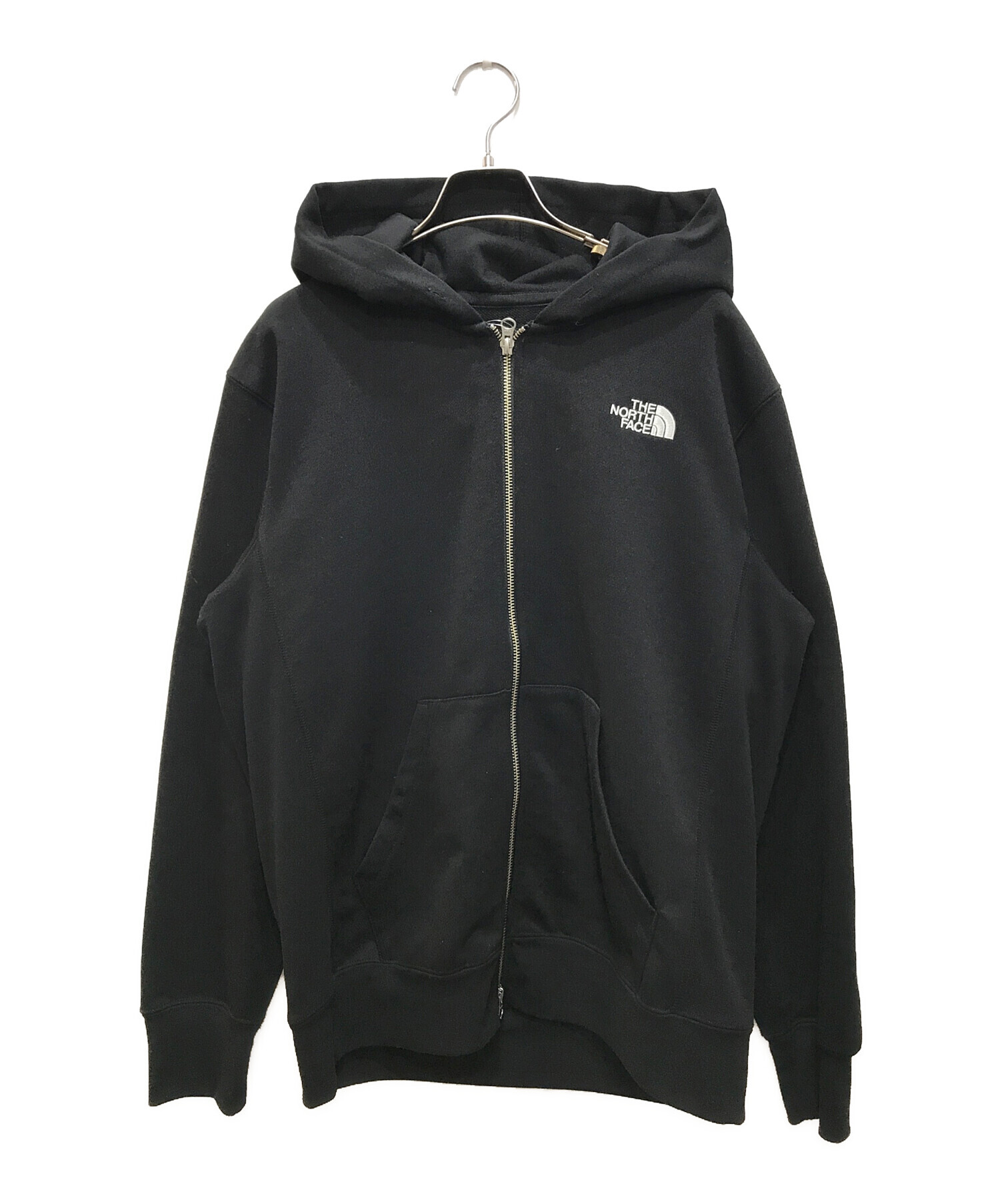 中古・古着通販】THE NORTH FACE (ザ ノース フェイス) スクエアロゴフルジップ スウェットパーカー/SQUARE LOGO  FULLZIP ブラック サイズ:L 未使用品｜ブランド・古着通販 トレファク公式【TREFAC FASHION】スマホサイト