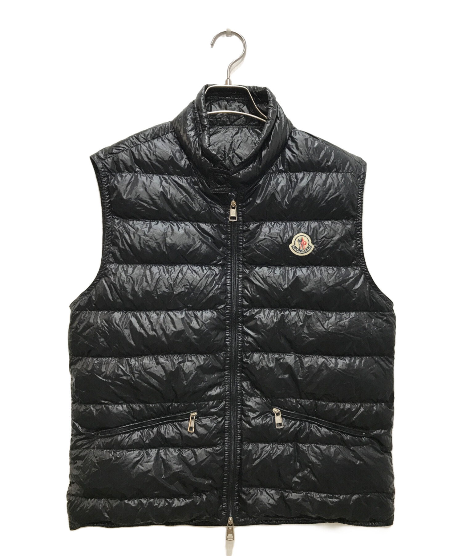 中古・古着通販】MONCLER (モンクレール) GUI ダウンベスト/GUI GILET ブラック サイズ:1｜ブランド・古着通販  トレファク公式【TREFAC FASHION】スマホサイト