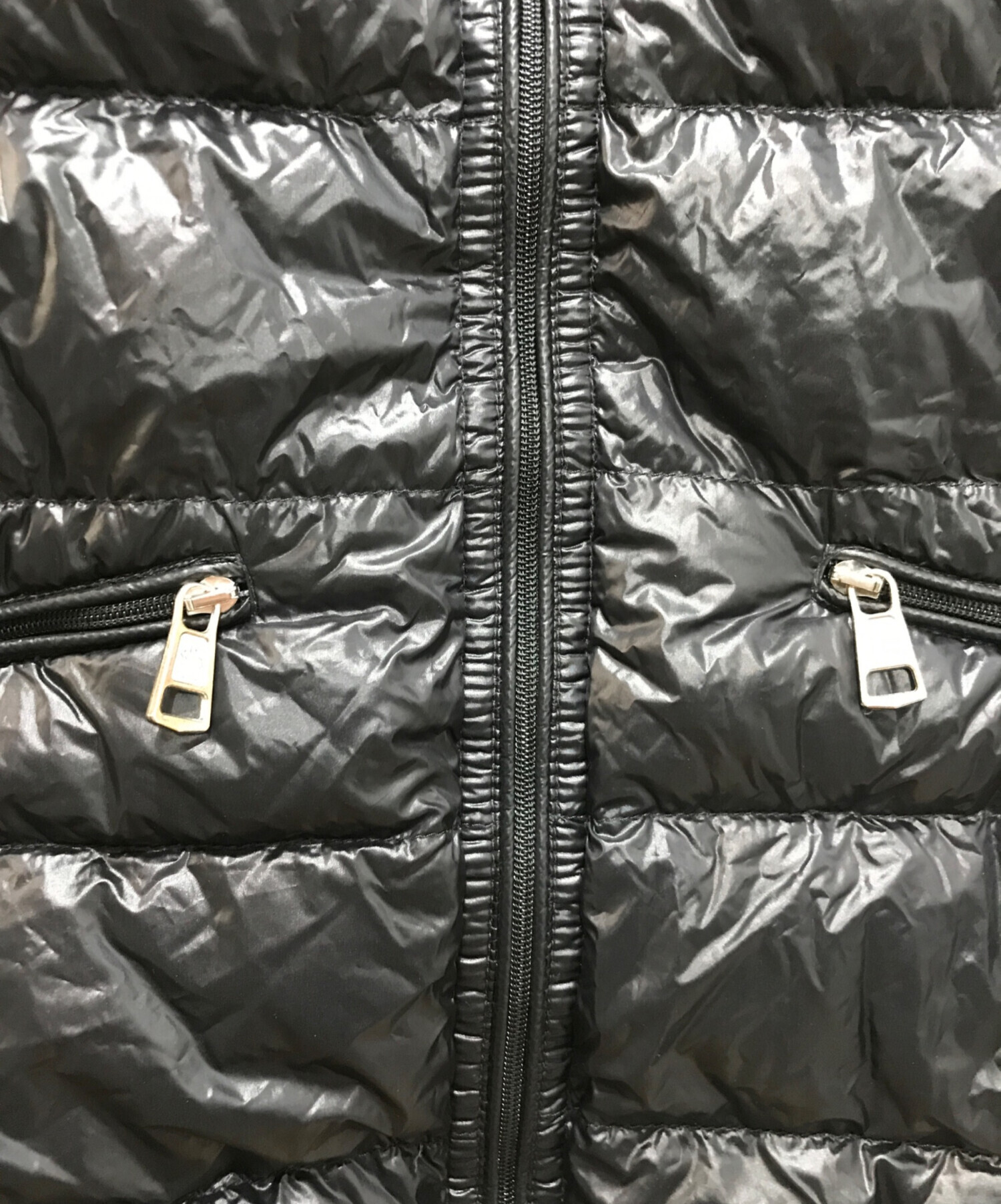 中古・古着通販】MONCLER (モンクレール) GUI ダウンベスト/GUI GILET ブラック サイズ:1｜ブランド・古着通販  トレファク公式【TREFAC FASHION】スマホサイト