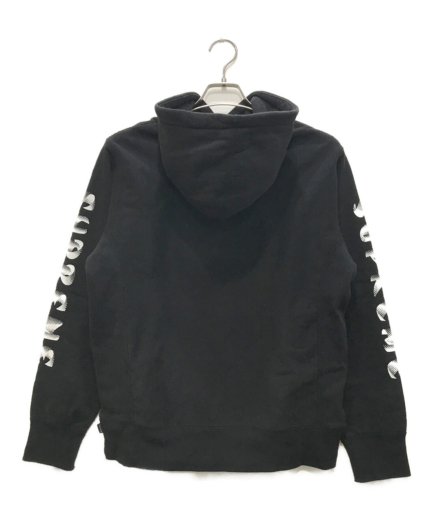 中古・古着通販】SUPREME (シュプリーム) Gradient Sleeve Hooded Sweatshirt/グラディエントスリーブフーデッドスイートシャツ  ブラック サイズ:S｜ブランド・古着通販 トレファク公式【TREFAC FASHION】スマホサイト