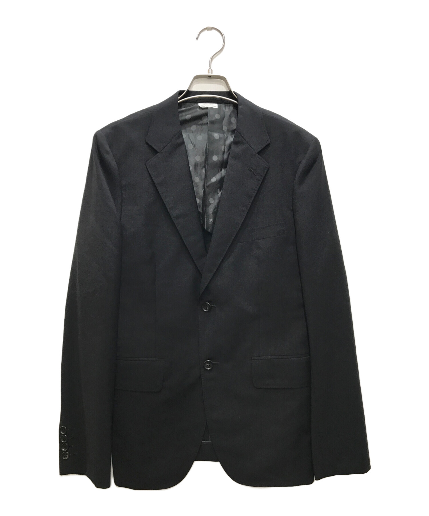 中古・古着通販】COMME des GARCONS HOMME DEUX (コムデギャルソン オム ドゥ) テーラードジャケット/AD2018/DC-J001  ブラック サイズ:S｜ブランド・古着通販 トレファク公式【TREFAC FASHION】スマホサイト