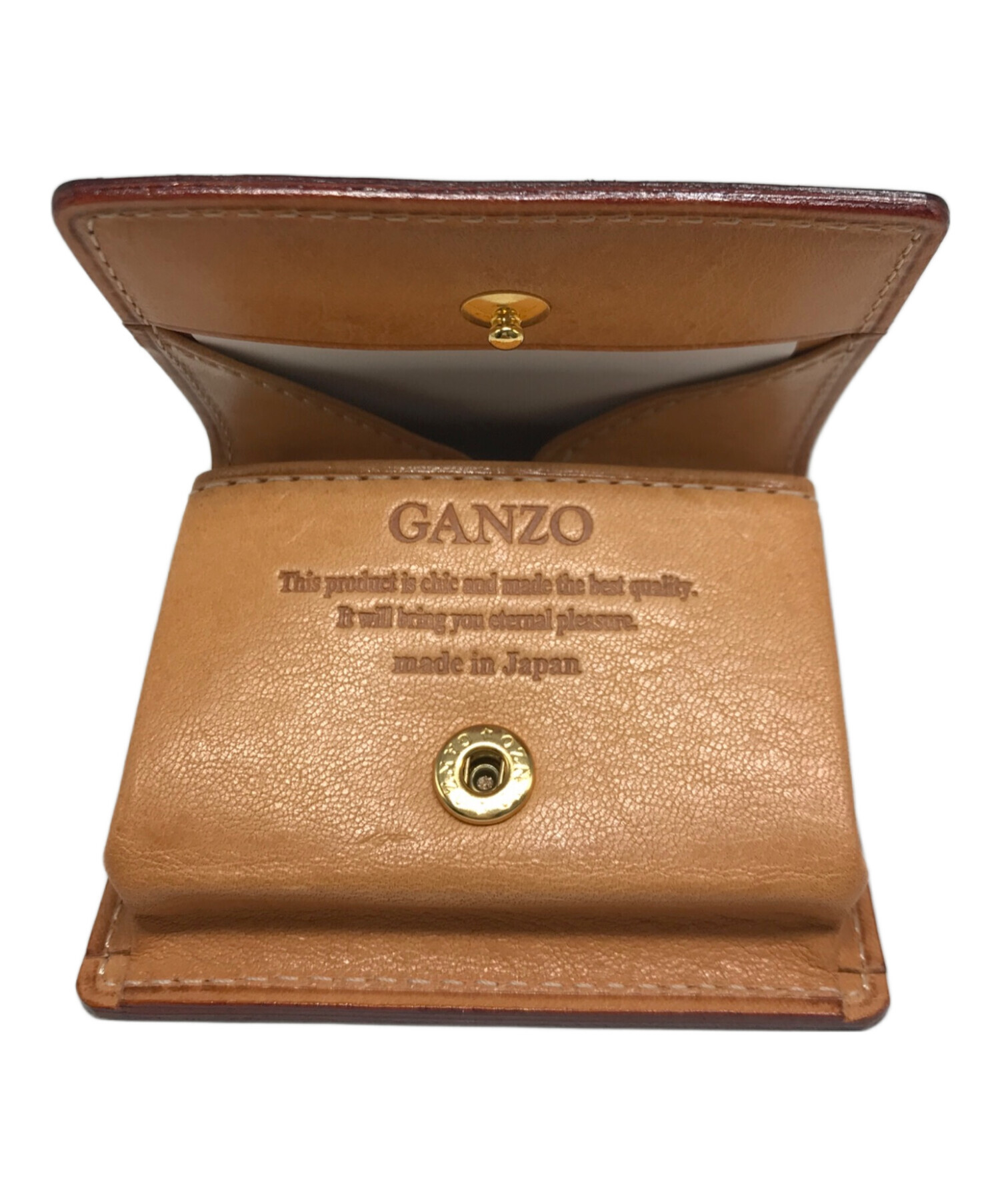 中古・古着通販】GANZO (ガンゾ) THIN BRIDLE BOXコインケース/シンブライドルボックスコインケース ネイビー｜ブランド・古着通販  トレファク公式【TREFAC FASHION】スマホサイト