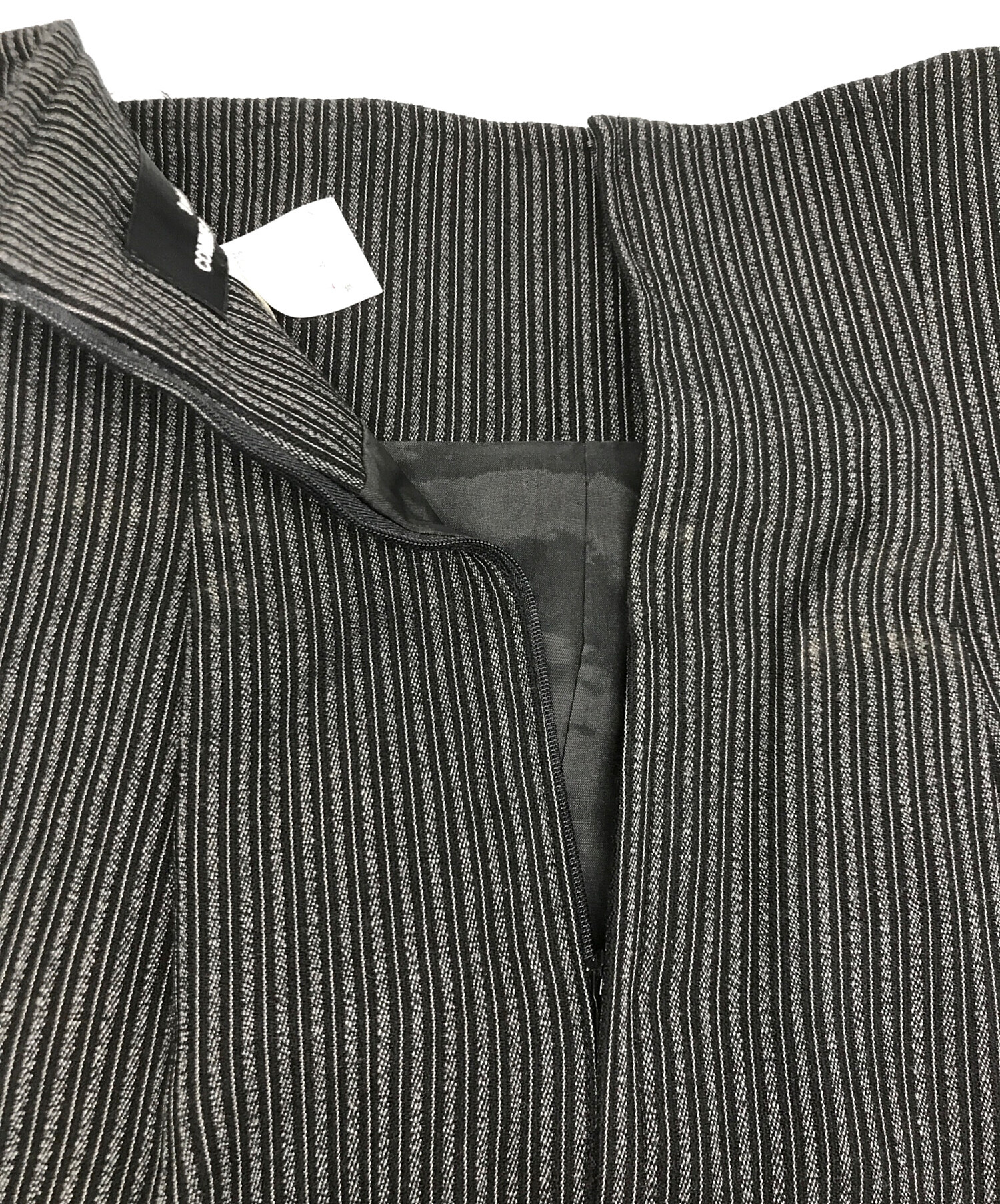 中古・古着通販】tricot COMME des GARCONS (トリココムデギャルソン) 変形ジャケットセットアップ ブラック  サイズ:ジャケットSIZE 表記無/スカートSIZE S｜ブランド・古着通販 トレファク公式【TREFAC FASHION】スマホサイト