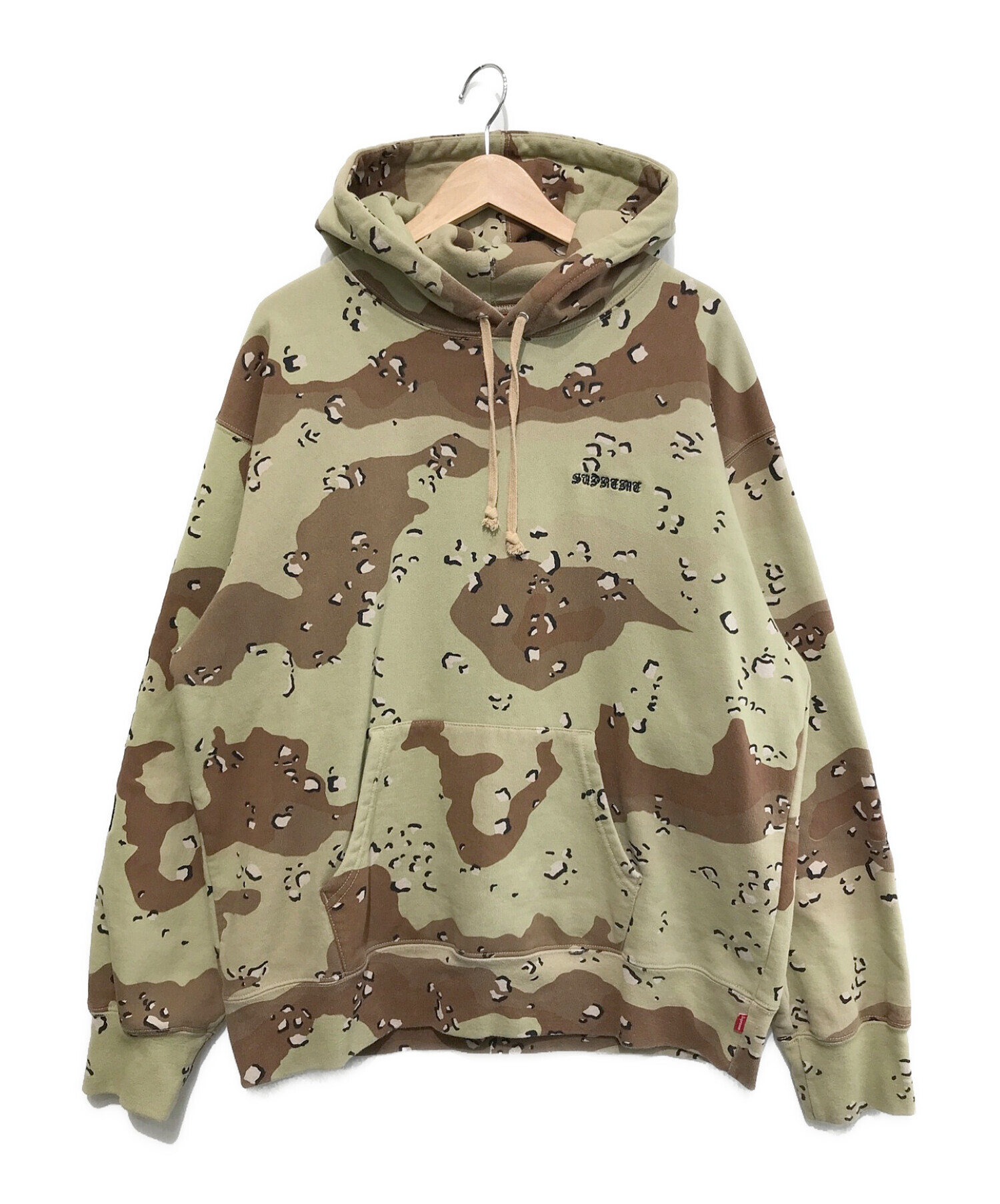 SUPREME (シュプリーム) Peace Hooded Sweatshirt オリーブ サイズ:SIZE L