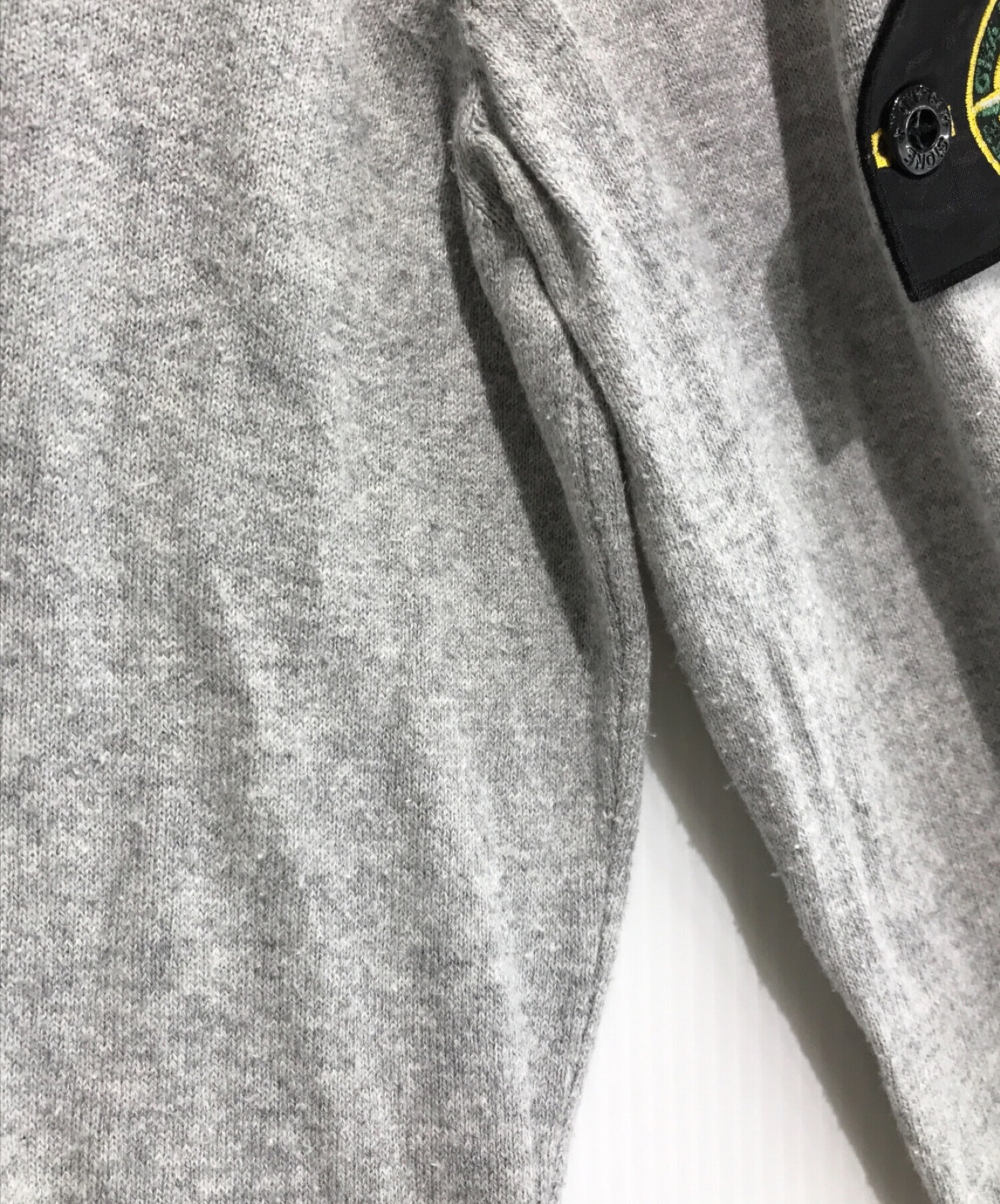 STONE ISLAND (ストーンアイランド) ニット グレー サイズ:SIZE S