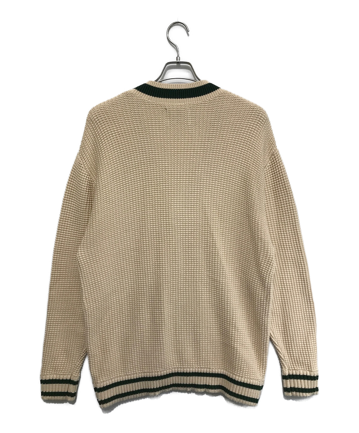 son of the cheese (（サノバチーズ）) Line Cardigan ベージュ サイズ:SIZE L