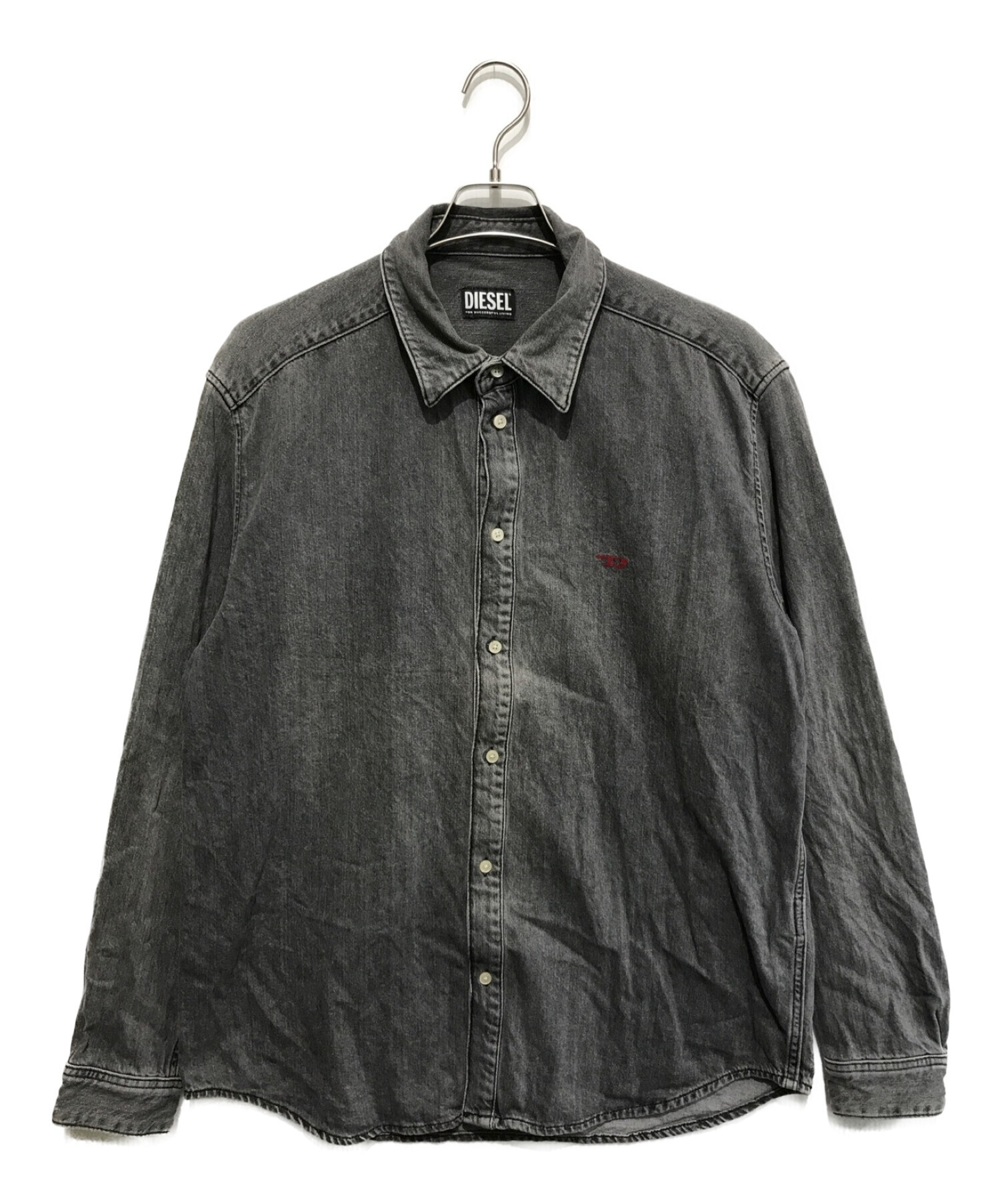 【soldout】DIESEL*デニムシャツメンズLサイズ