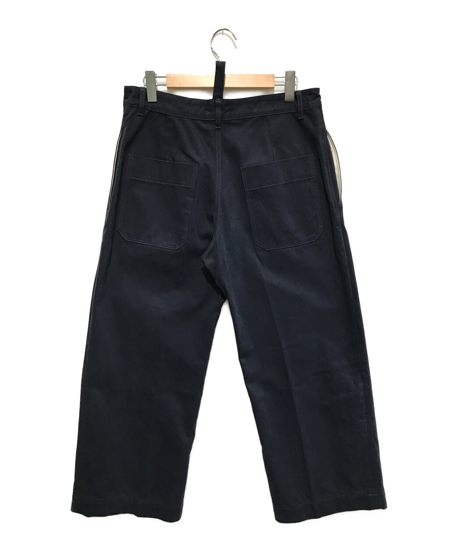 STUDIO NICHOLSON (スタジオニコルソン) PYAD RAISED HEAVY TWILL ネイビー サイズ:SIZE Ｍ