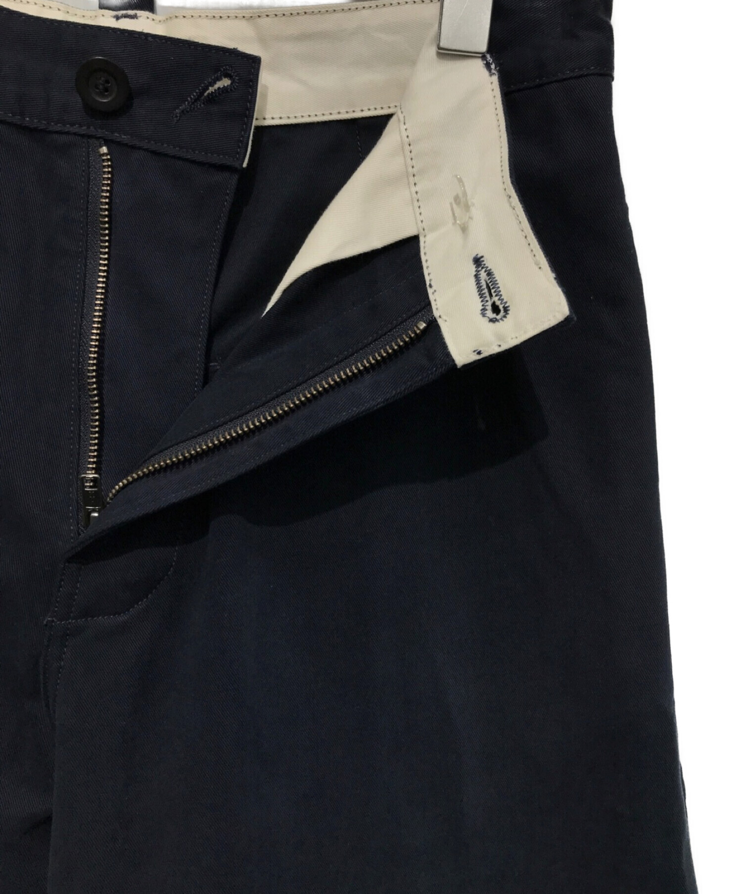 STUDIO NICHOLSON (スタジオニコルソン) PYAD RAISED HEAVY TWILL ネイビー サイズ:SIZE Ｍ