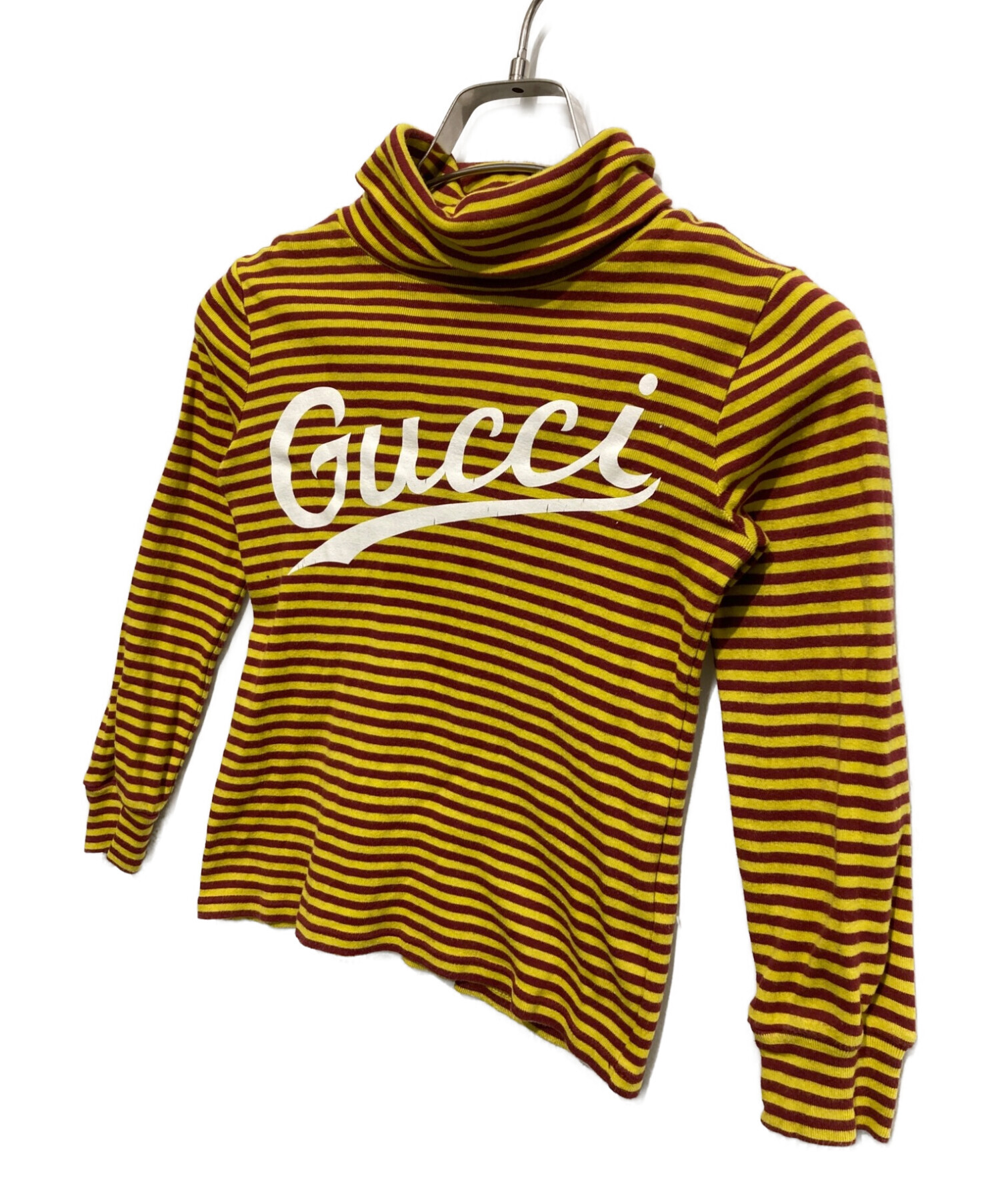 中古・古着通販】GUCCI (グッチ) タートルネックカットソー イエロー