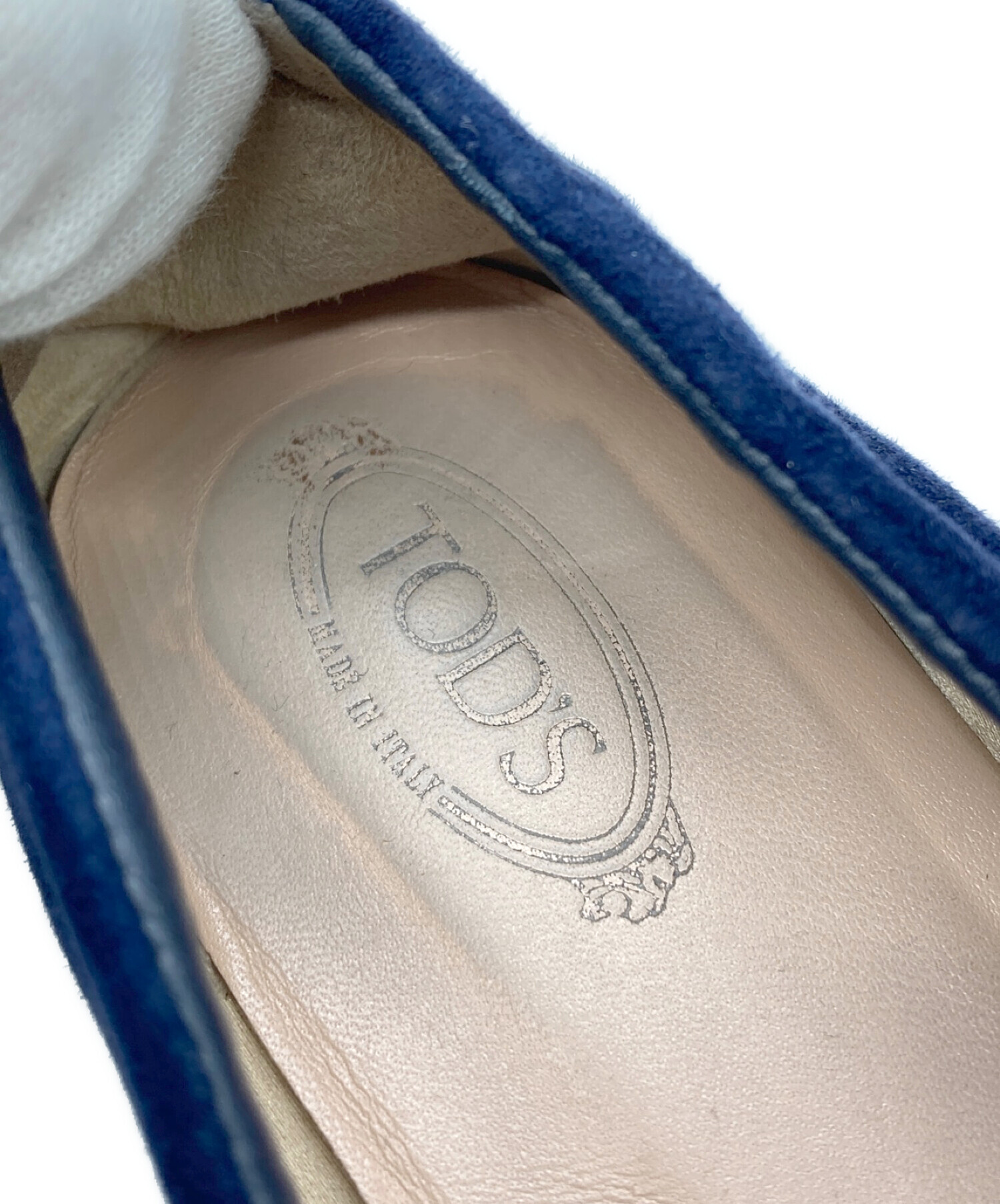 中古・古着通販】TOD'S (トッズ) ミュールローファー ネイビー サイズ