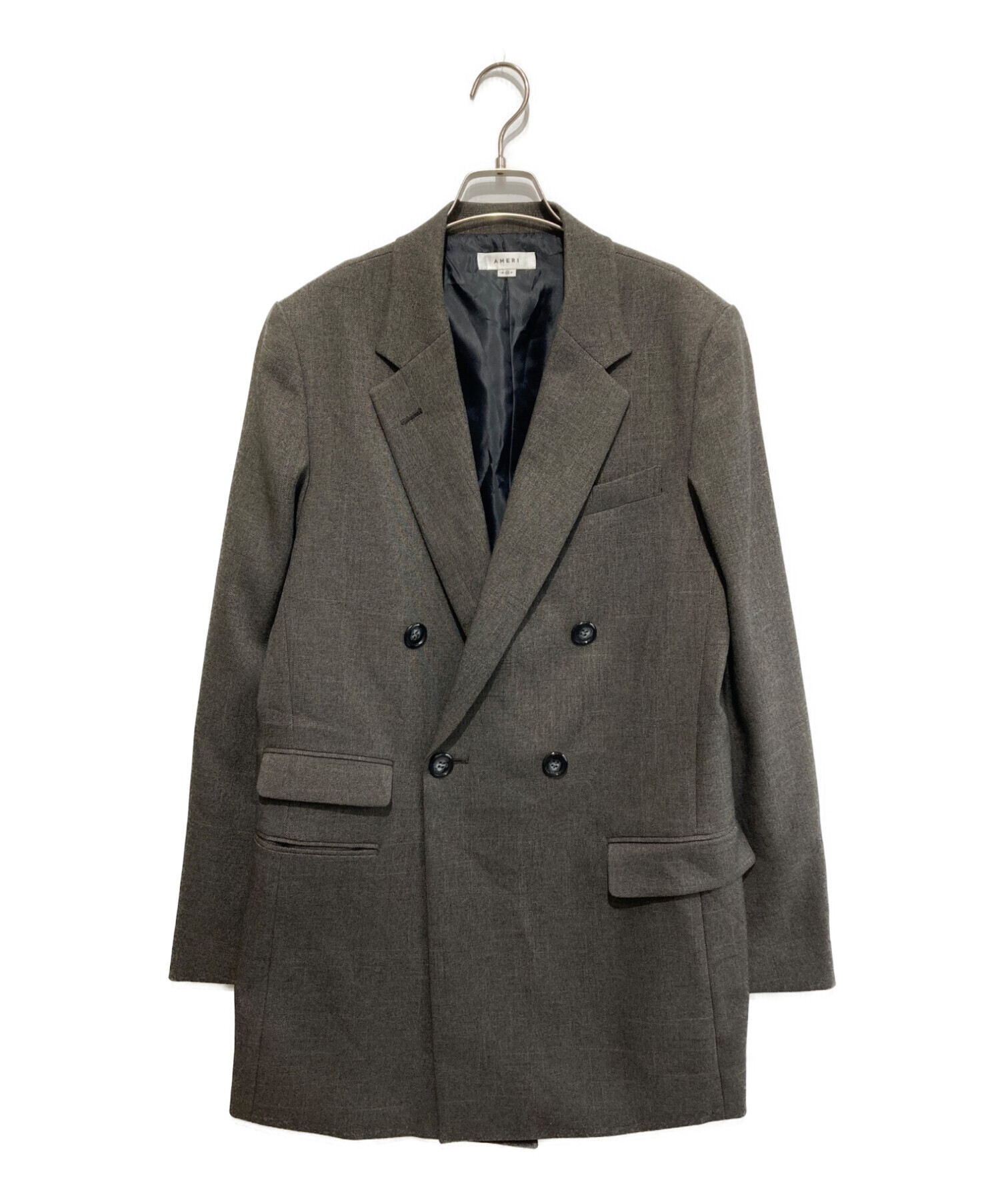 Ameri (アメリ) CLASSIC MINIMAL WARM TAILORED JACKET ブラウン サイズ:SIZE M