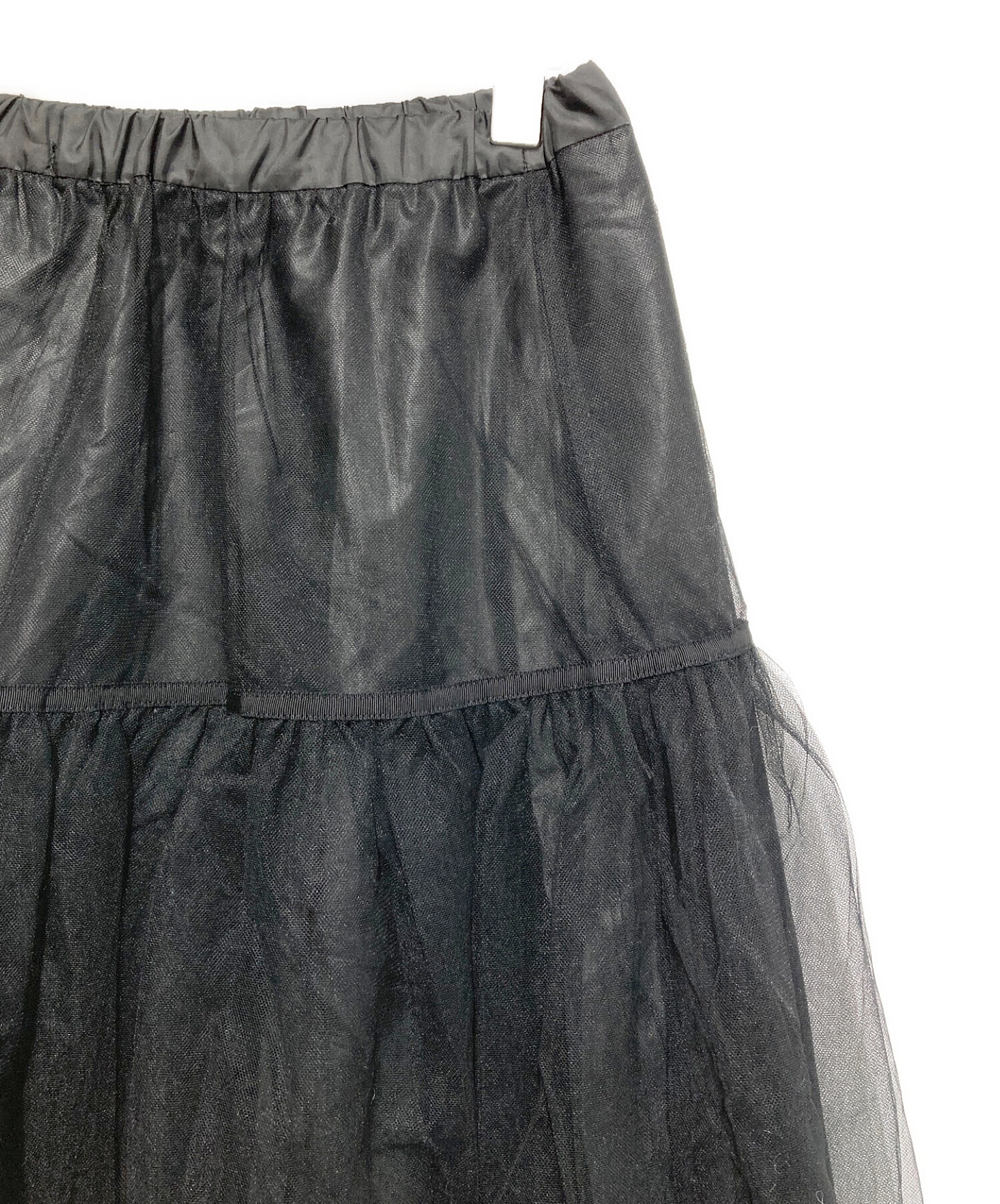 中古・古着通販】IENA (イエナ) パニエスカート ブラック サイズ:SIZE