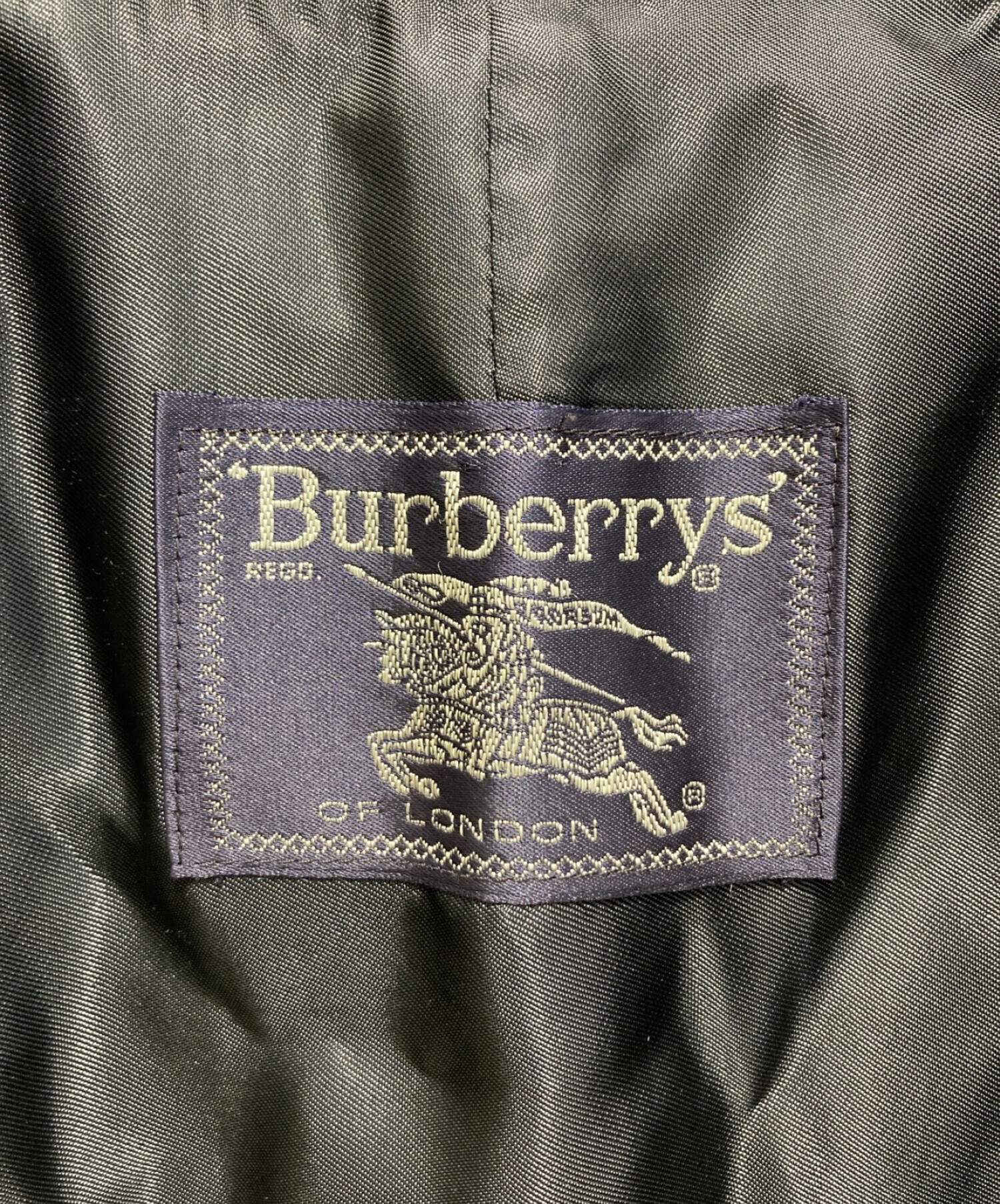 中古・古着通販】Burberry's (バーバリーズ) 二枚襟ライナー付き 