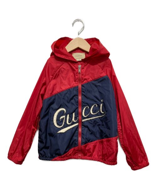 【中古・古着通販】GUCCI (グッチ) ロゴジップアップジャケット