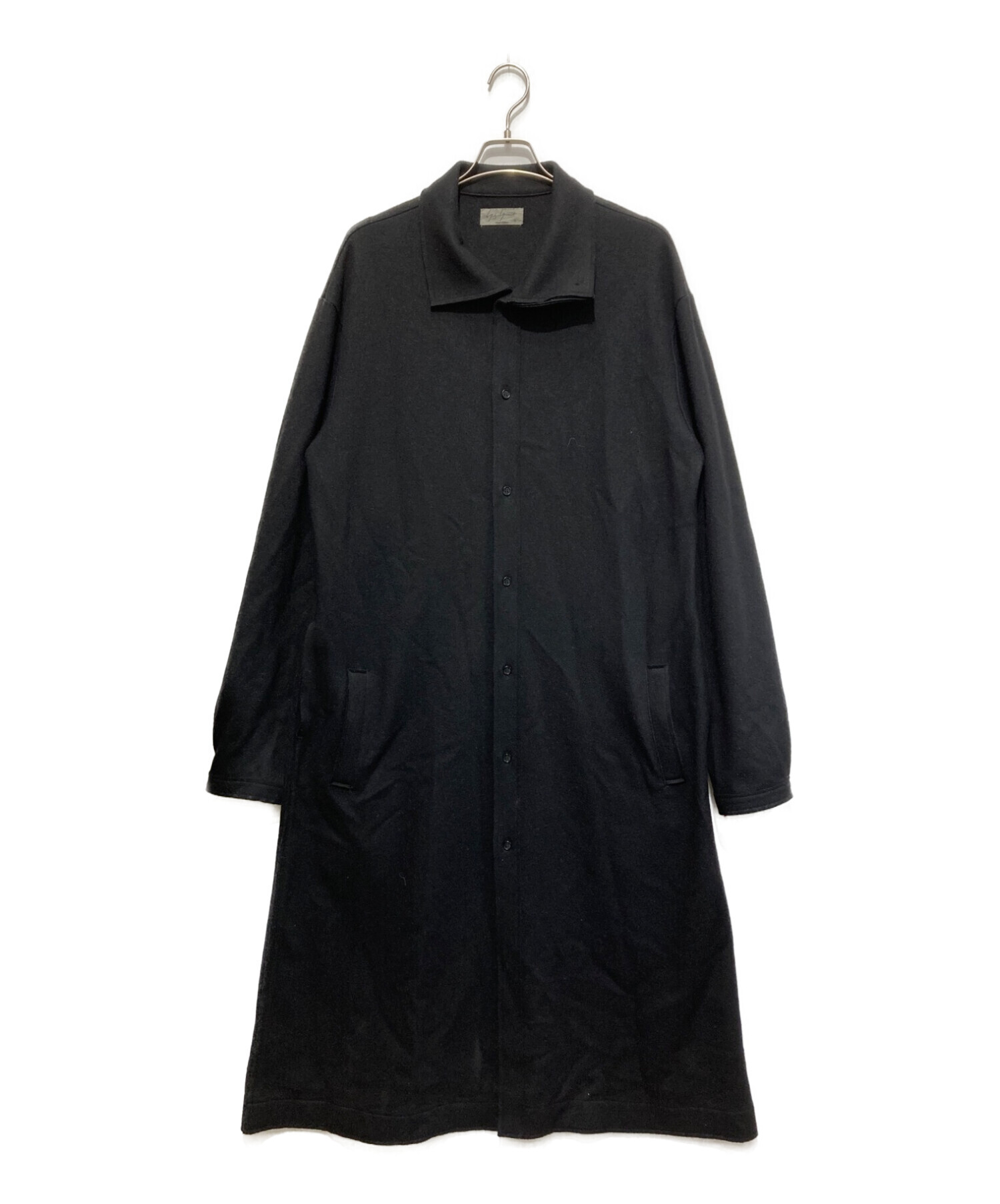 Yohji Yamamoto pour homme (ヨウジヤマモト プールオム) ウールコート ブラック サイズ:表記なし