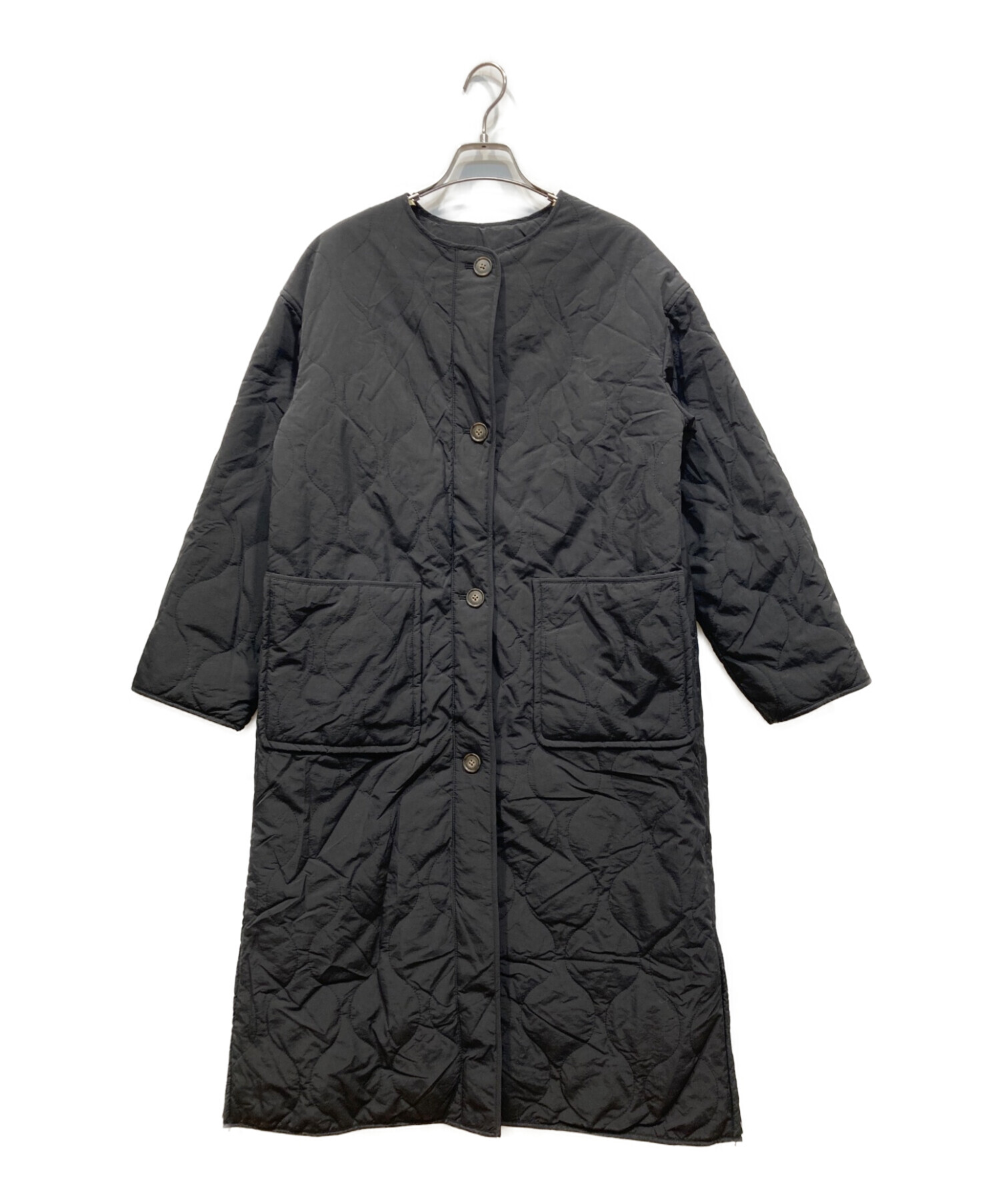 URBAN RESEARCH DOORS (アーバンリサーチ ドアーズ) 中綿リバーシブルCOAT ブラック サイズ:F