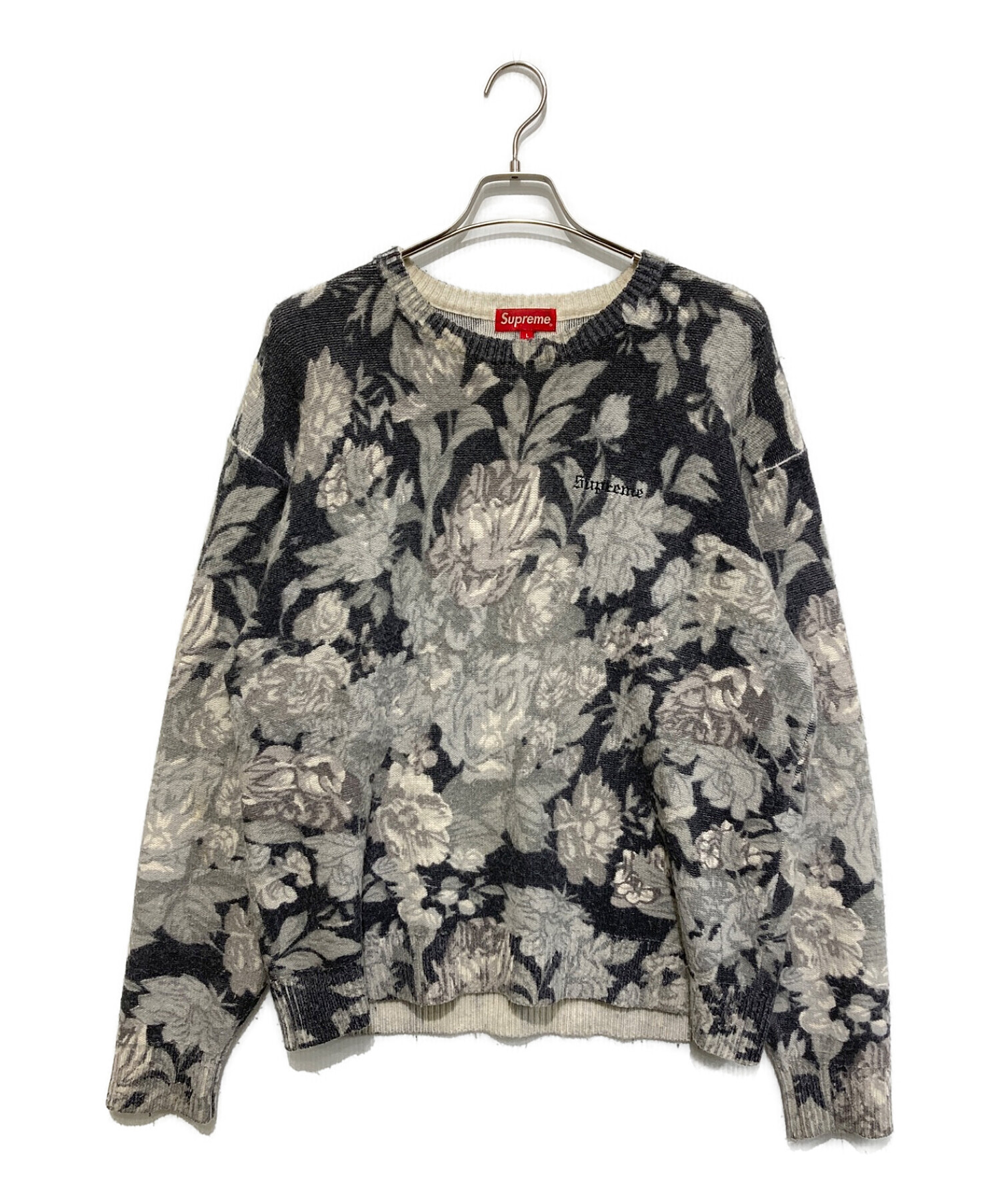 [XL] Supreme Floral Angora Sweater