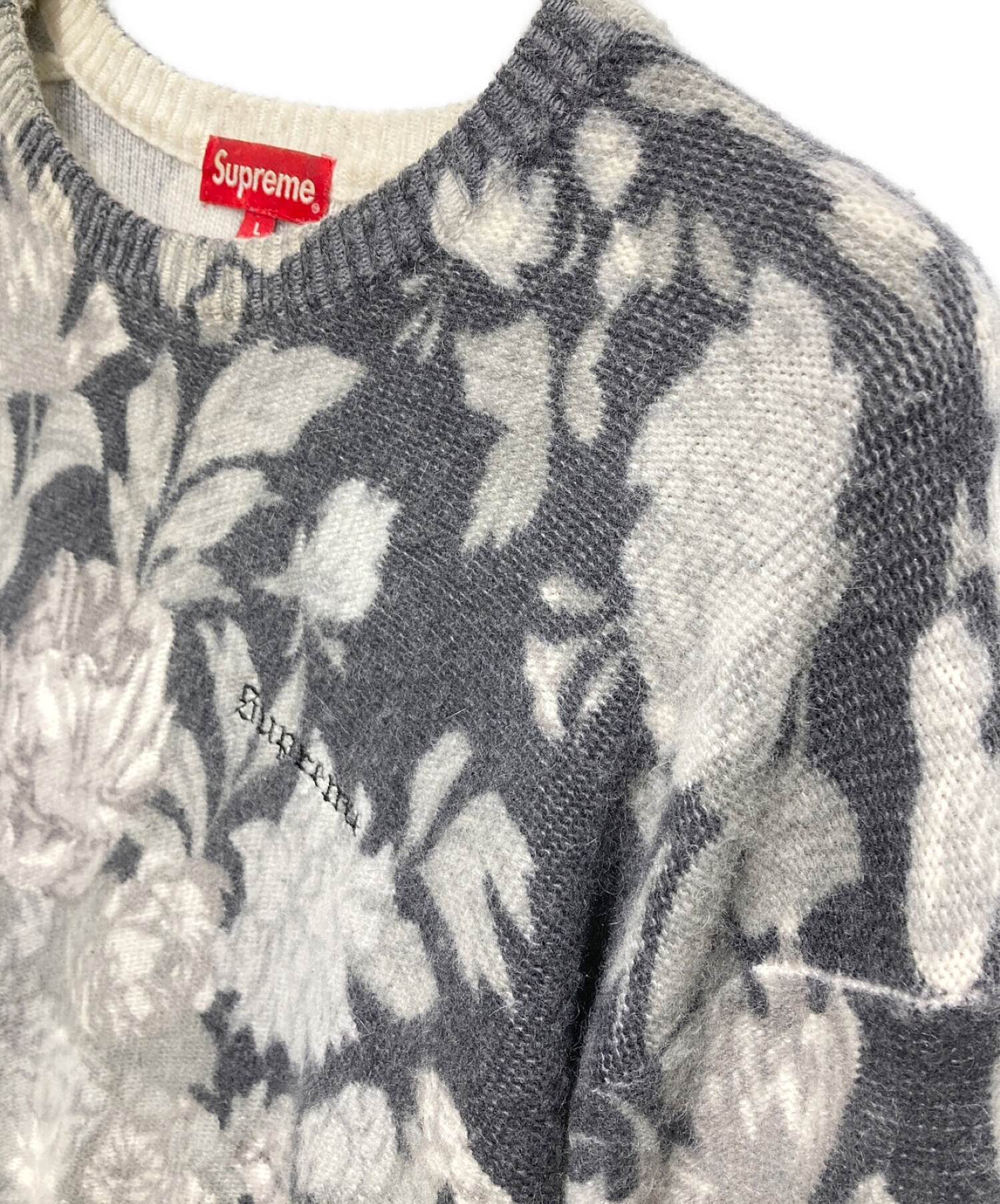 中古・古着通販】SUPREME (シュプリーム) Printed floral angora