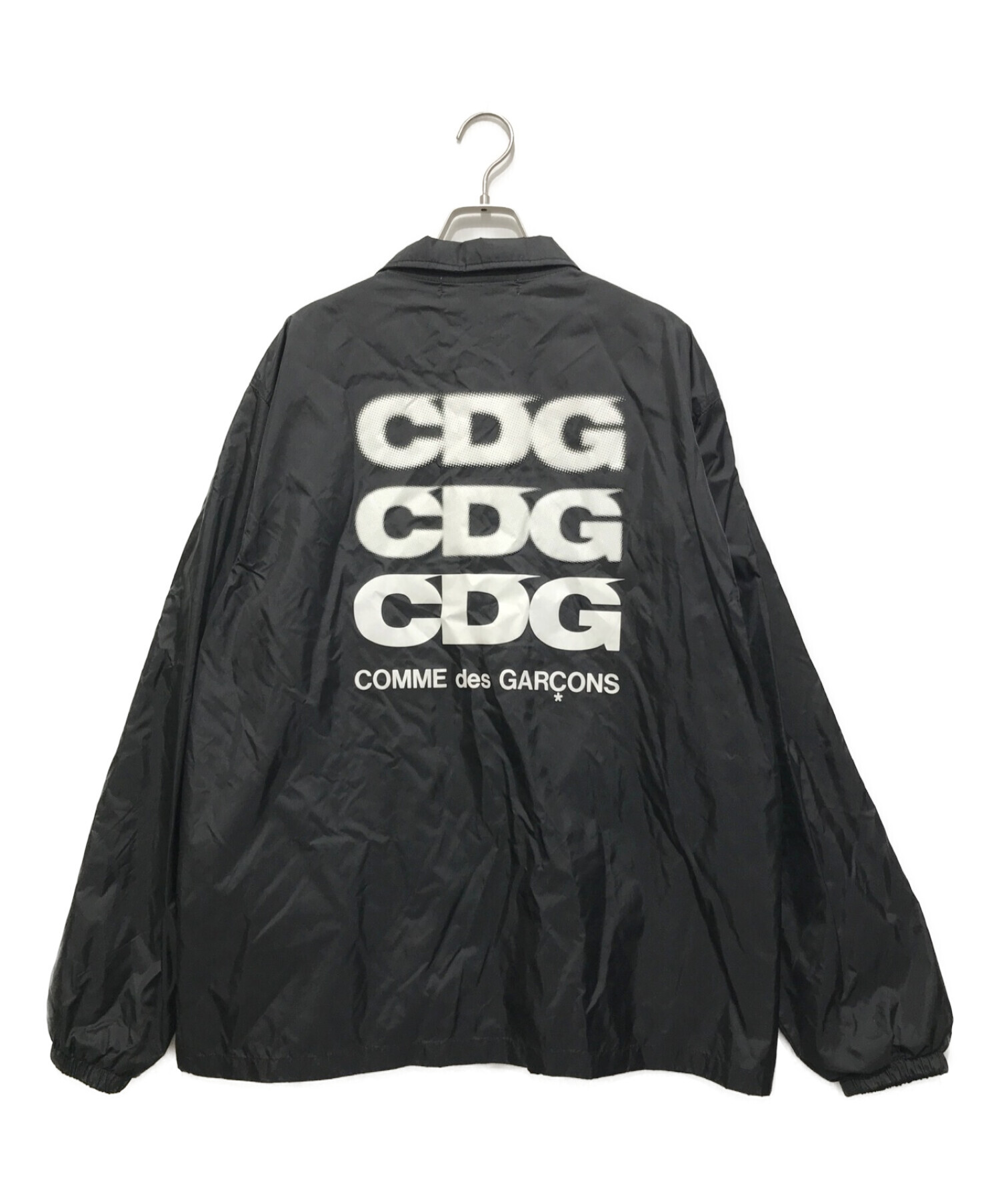 GOOD DESIGN SHOP COMME des GARCONS (グッドデザインショップ コムデギャルソン) コーチジャケット ブラック  サイズ:SIZE L