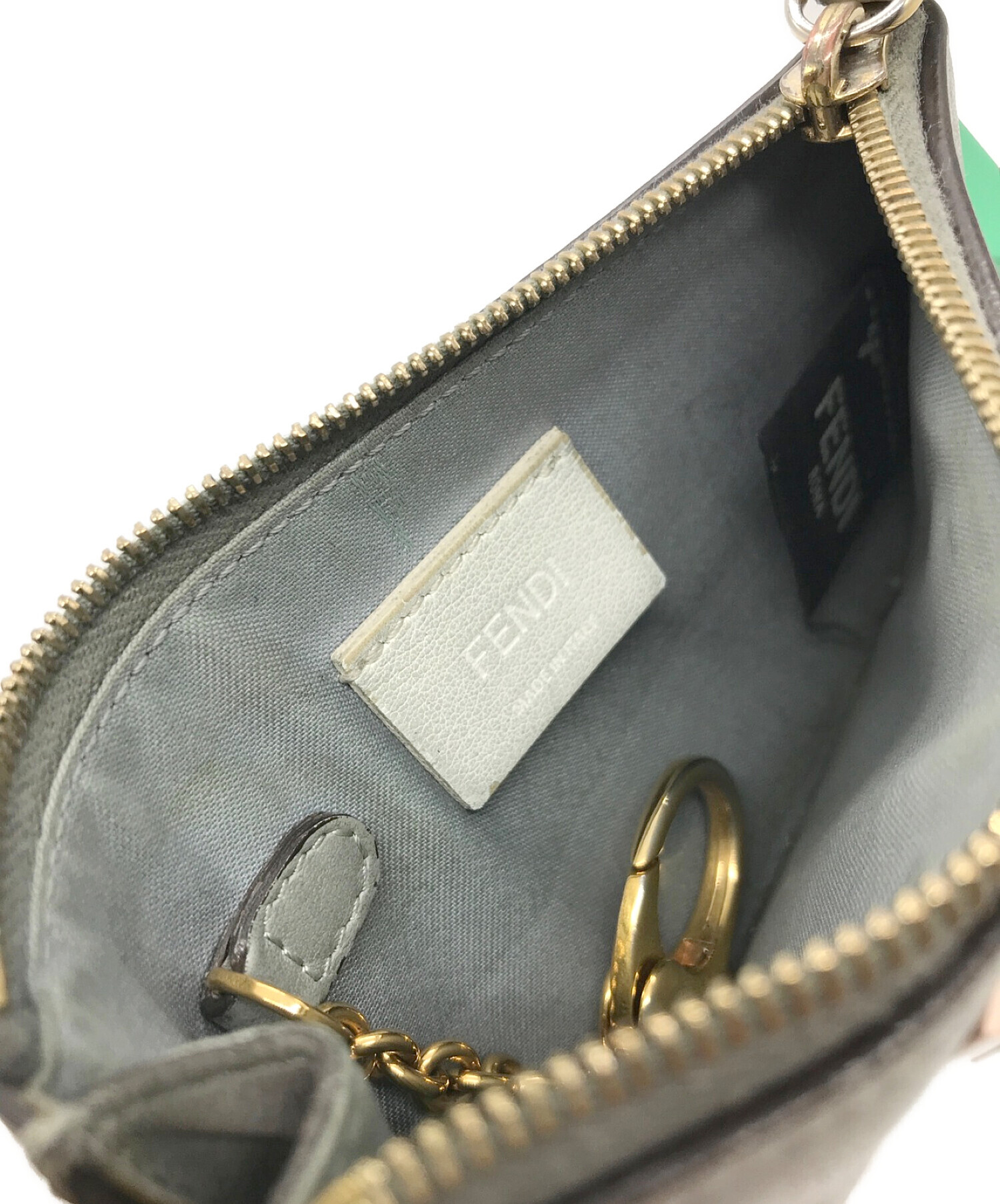 中古・古着通販】FENDI (フェンディ) コインケース グレー｜ブランド