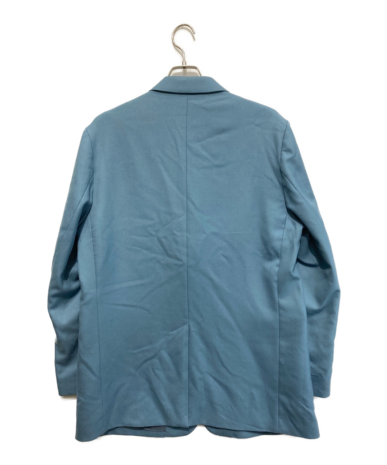DAIRIKU Long Wool Tailored Jacketカラーブルー - テーラードジャケット