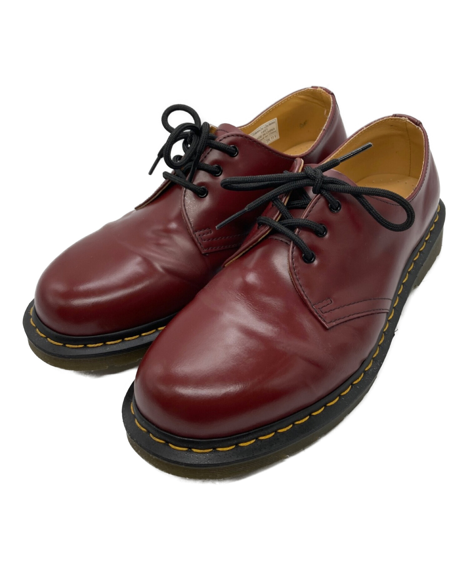 Dr.Martens (ドクターマーチン) 3ホールシューズ チェリーレッド サイズ:US9