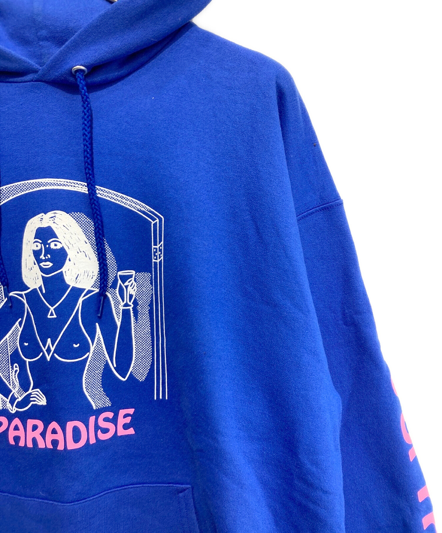 BOYS OF SUMMER (ボーイズオブサマー) Paradise (パラダイス) プルオーバーパーカー ブルー サイズ:SIZE L